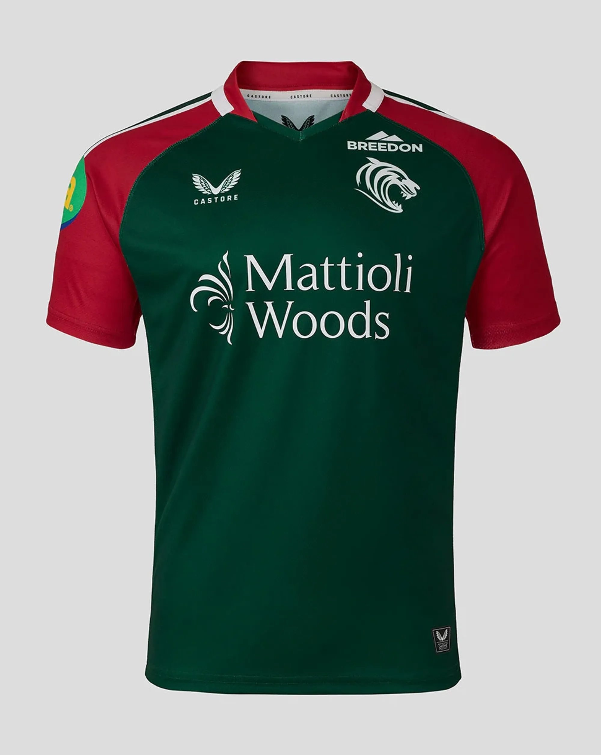 Castore Leicester Tigers Junior 25/26 Replica Home Shirt