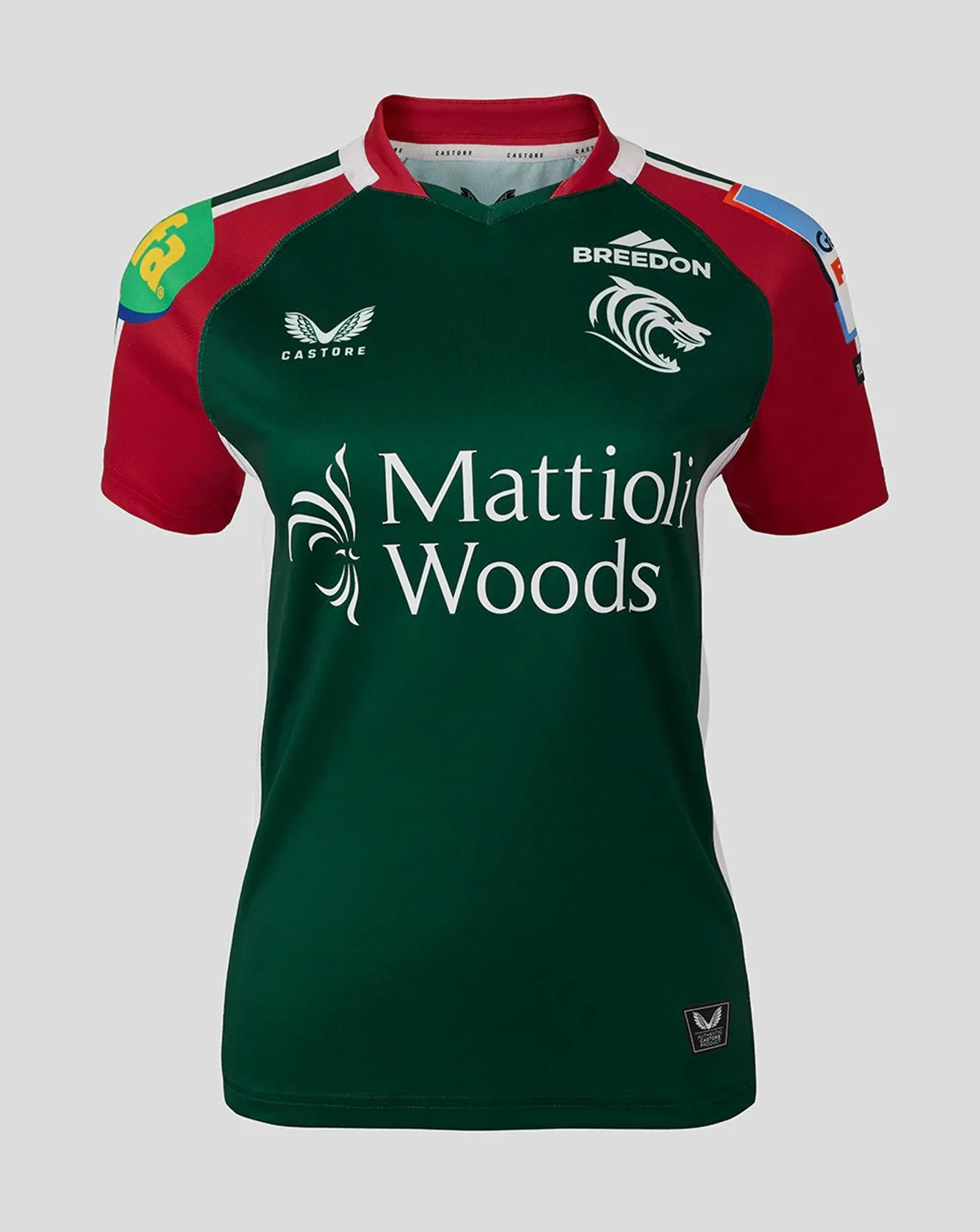 Castore Leicester Tigers Women's 25/26 Replica Home Shirt