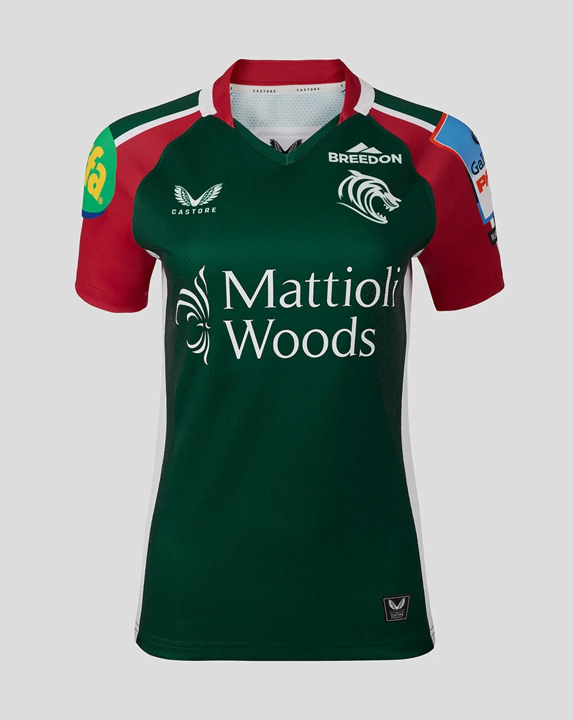 Castore Leicester Tigers Women's 25/26 Pro Home Shirt