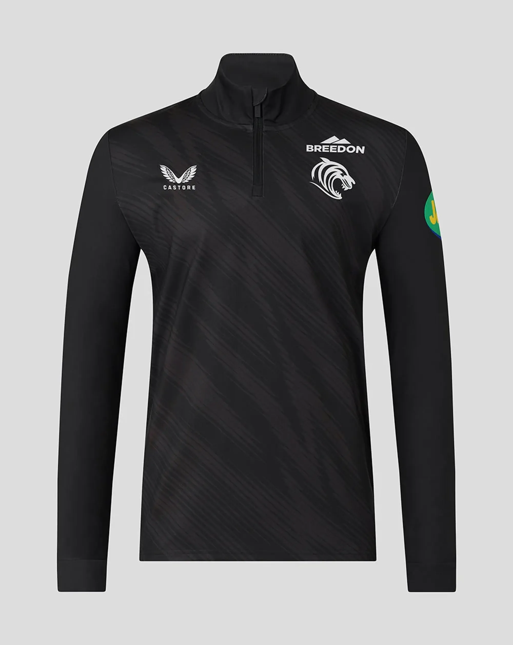 Castore Leicester Tigers Men's 25/26 Training Quarter Zip - Dark Green
