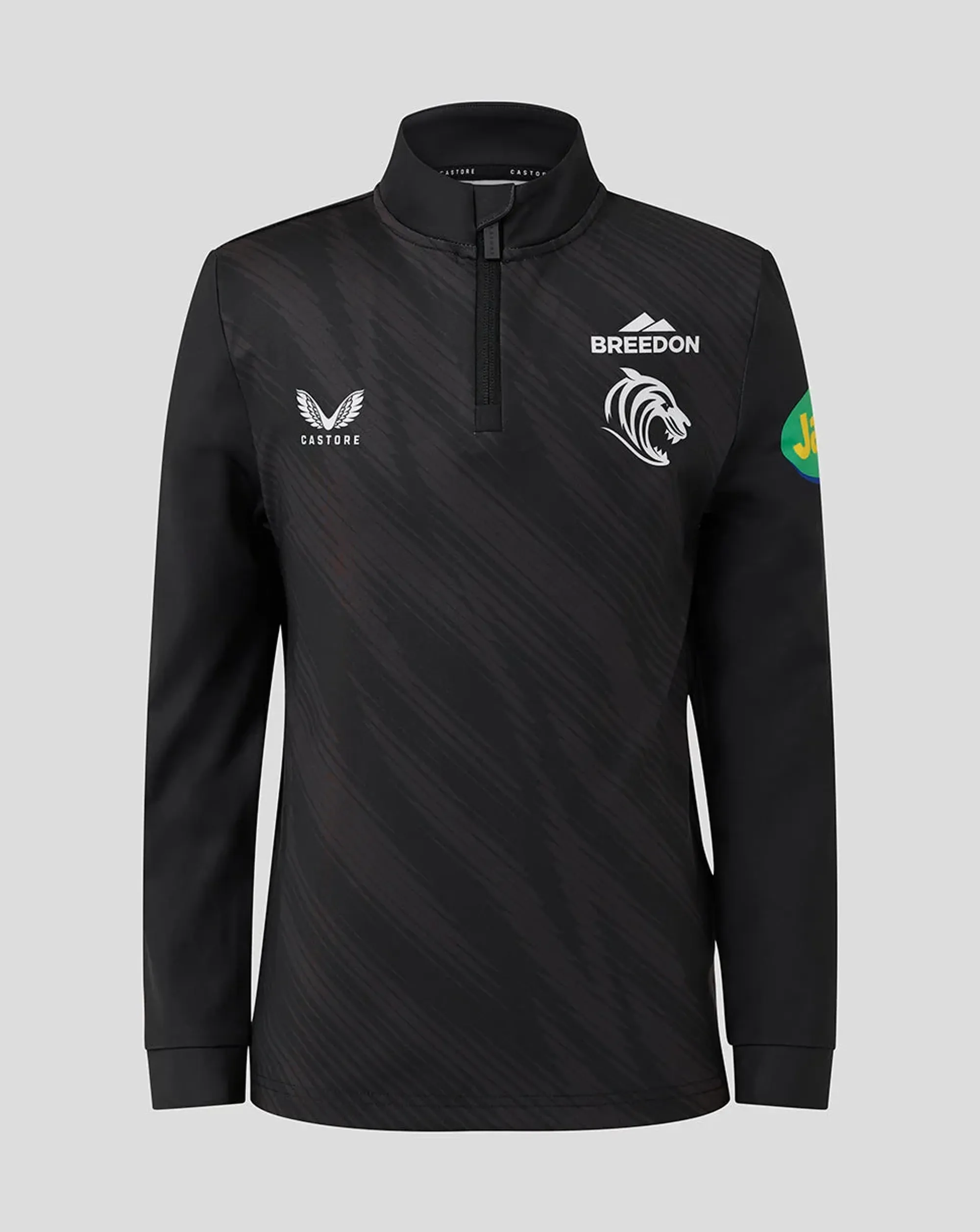 Castore Leicester Tigers Junior 25/26 Training Quarter Zip - Black