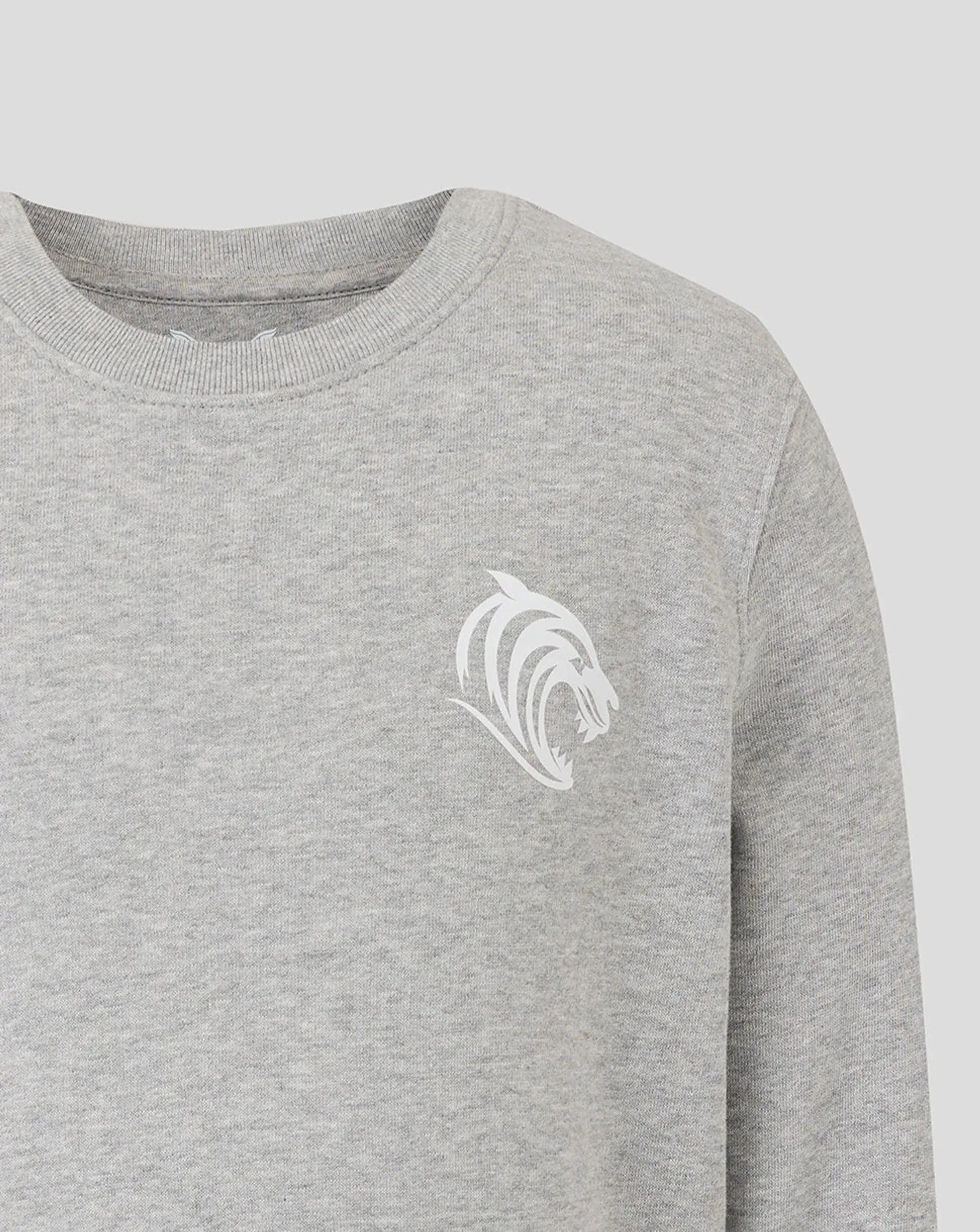 Castore Leicester Tigers Junior 25/26 Travel Crewneck Sweatshirt