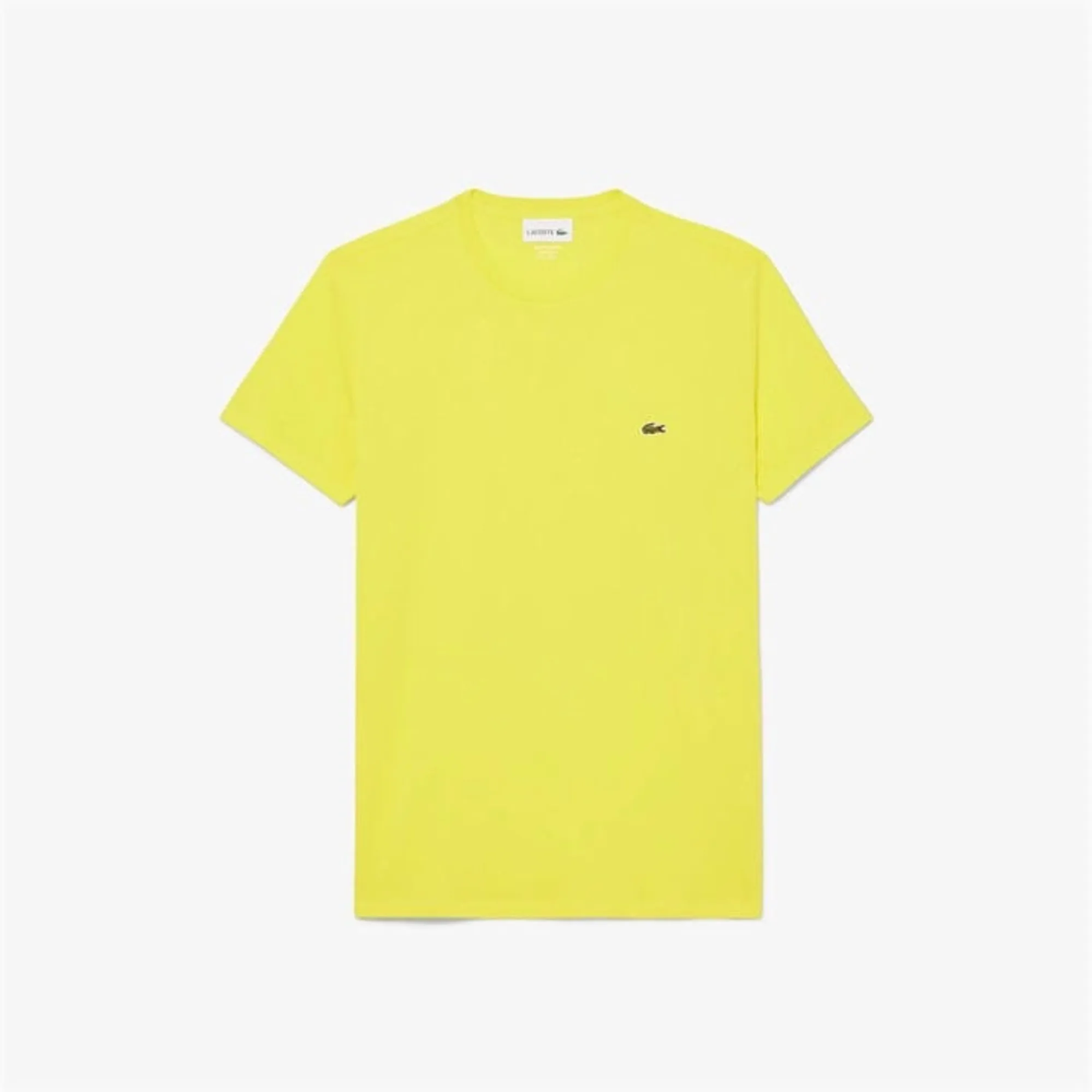 Lacoste Cotton Pima T-shirt - Yellow