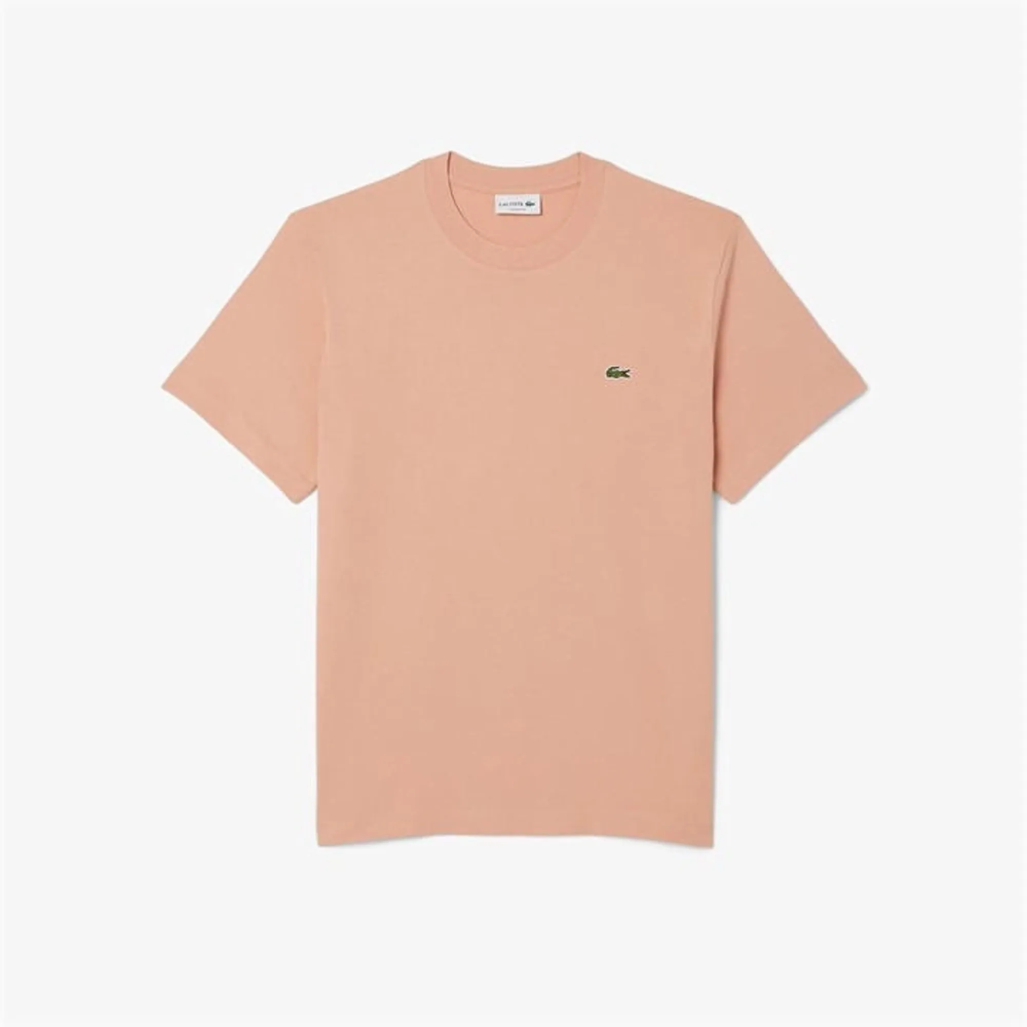 Lacoste Cotton T-shirt - Pinkish Beige