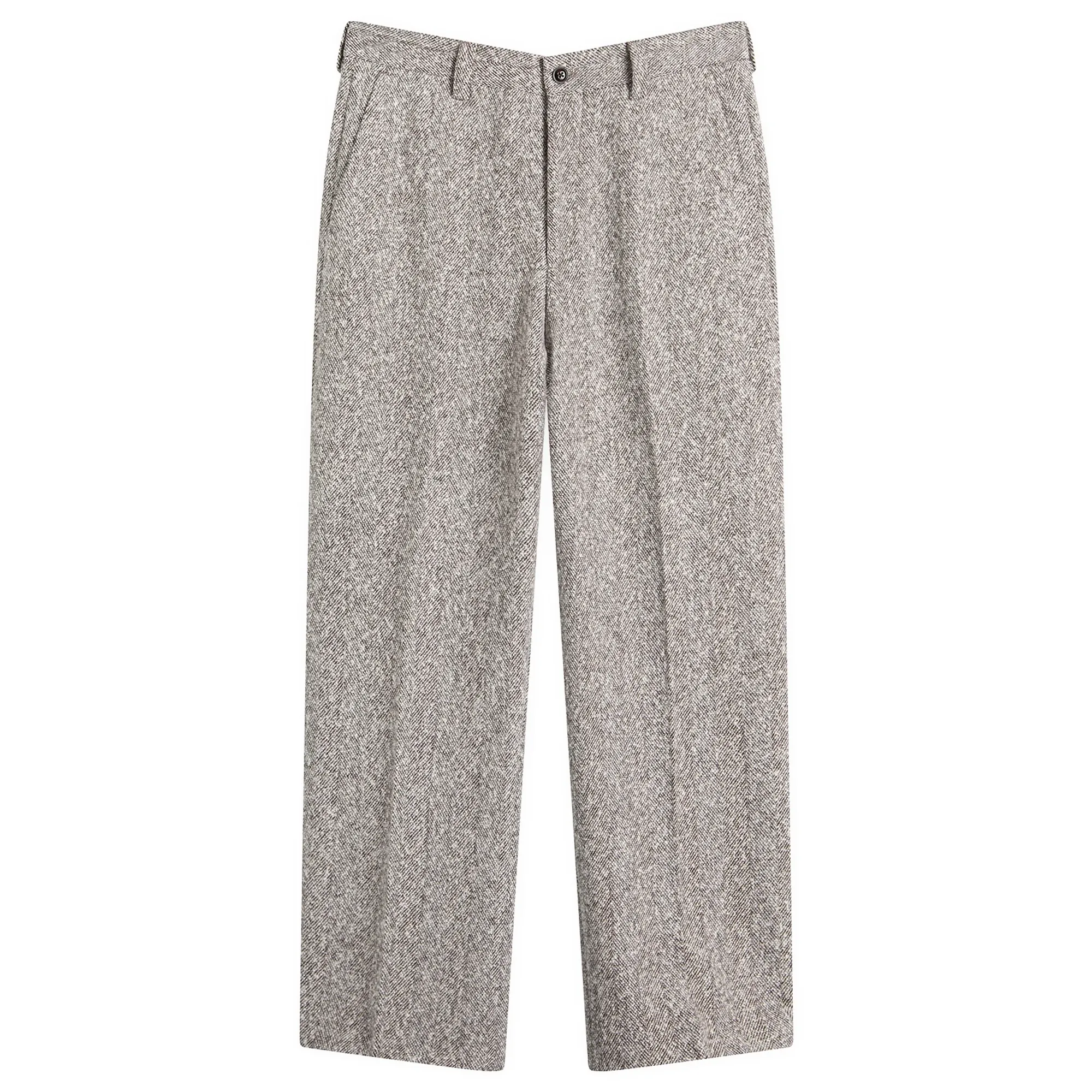 NN07 Men's Paw Herringbone Weave Trousers Dusky Port