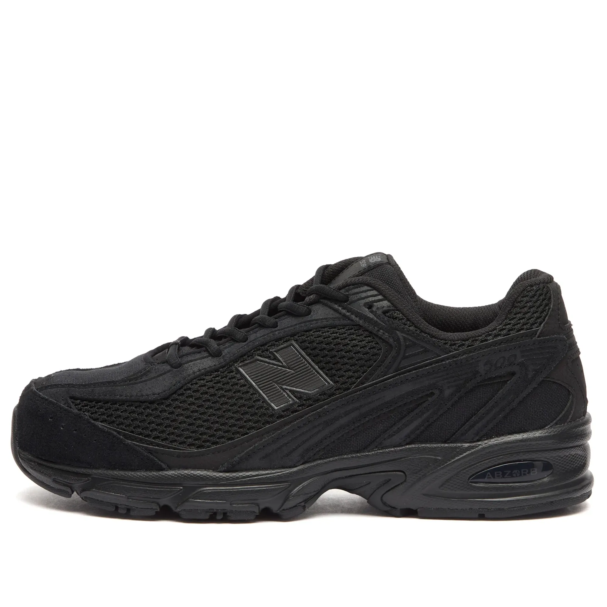 New Balance Unisex 509 in Black Suede/Mesh