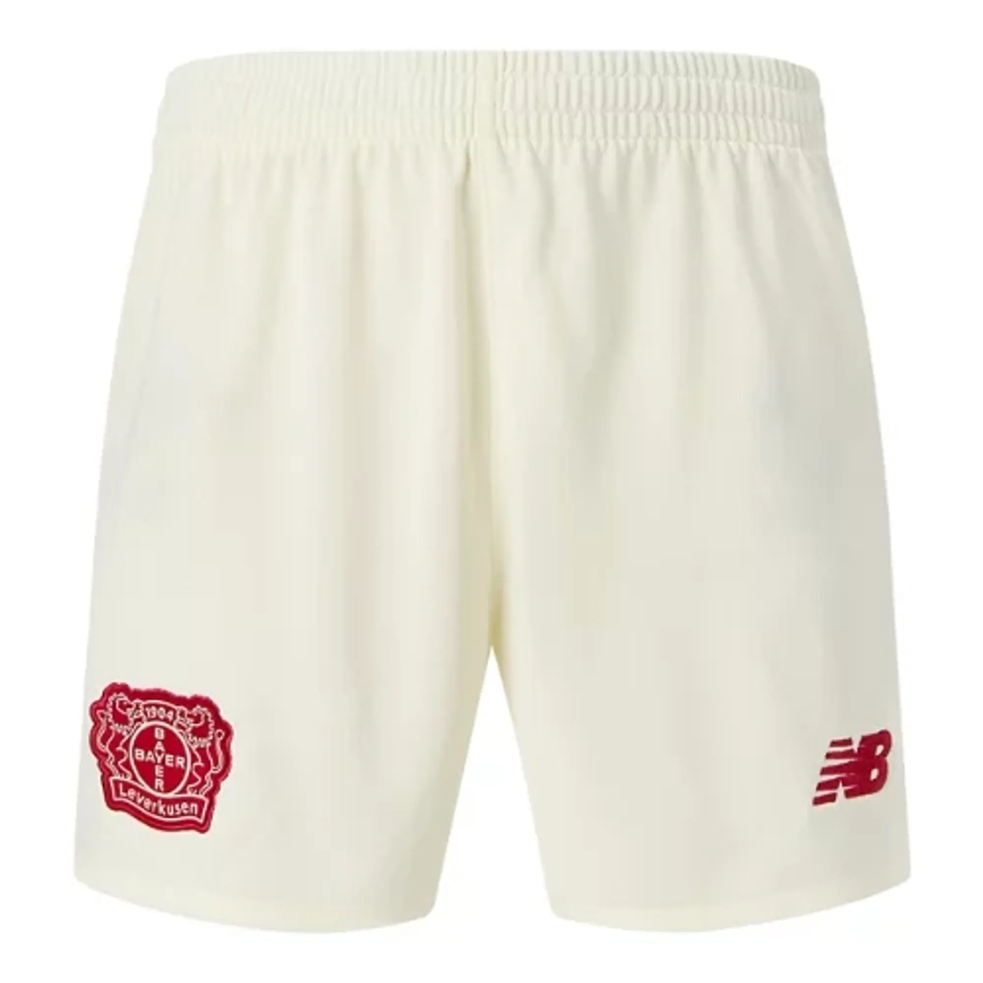 New Balance Men's Bayer 04 Away Short in Black Polyester