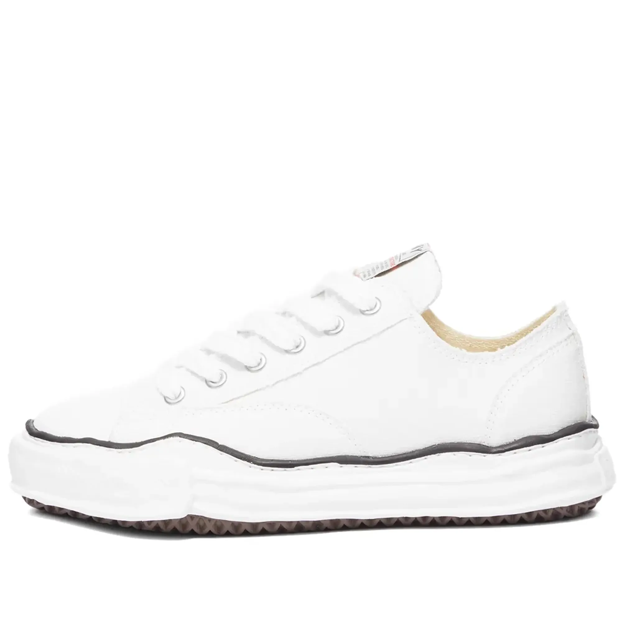 Maison MIHARA YASUHIRO Men's Peterson Original Sole Canvas Low Sneaker White