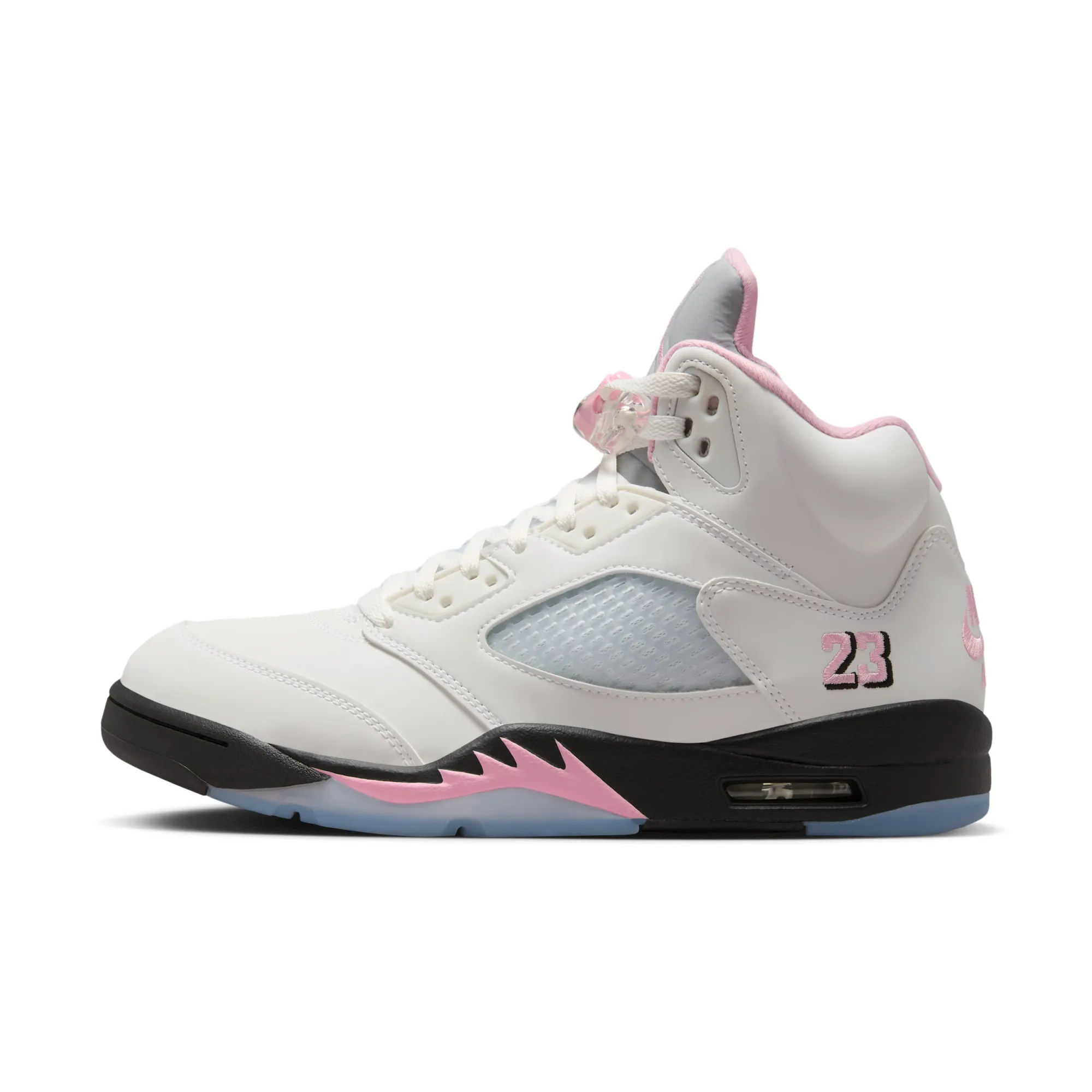 Nike Jordan Nike Air Jordan 5 Retro 'Medium Soft Pink' Men's Shoes - White