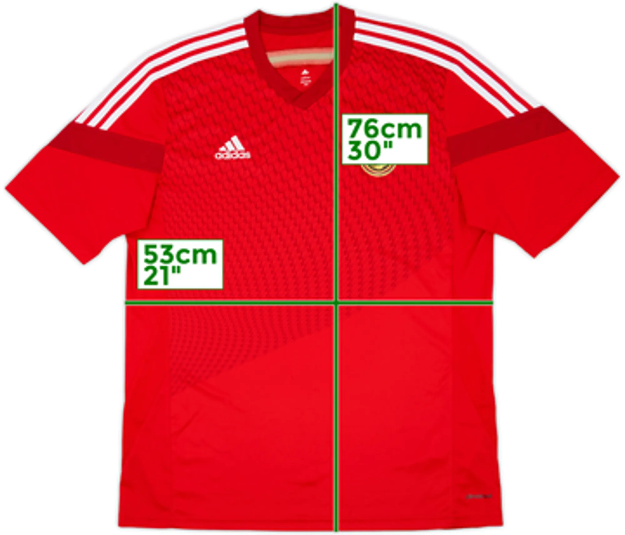adidas China Mens SS Home Shirt 2014