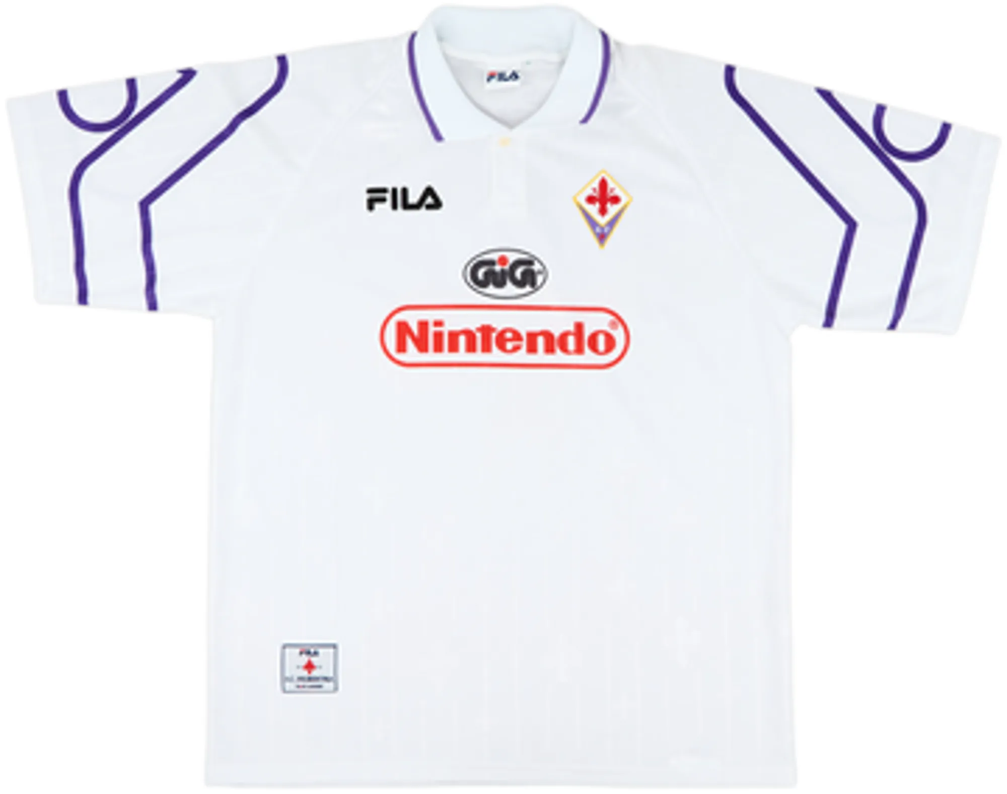 Fila Fiorentina Mens SS Away Shirt 1997/98