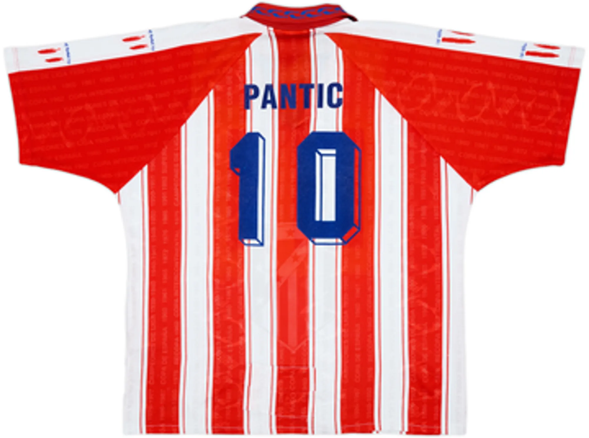 Puma Atlético Madrid Mens SS Home Shirt 1995/96