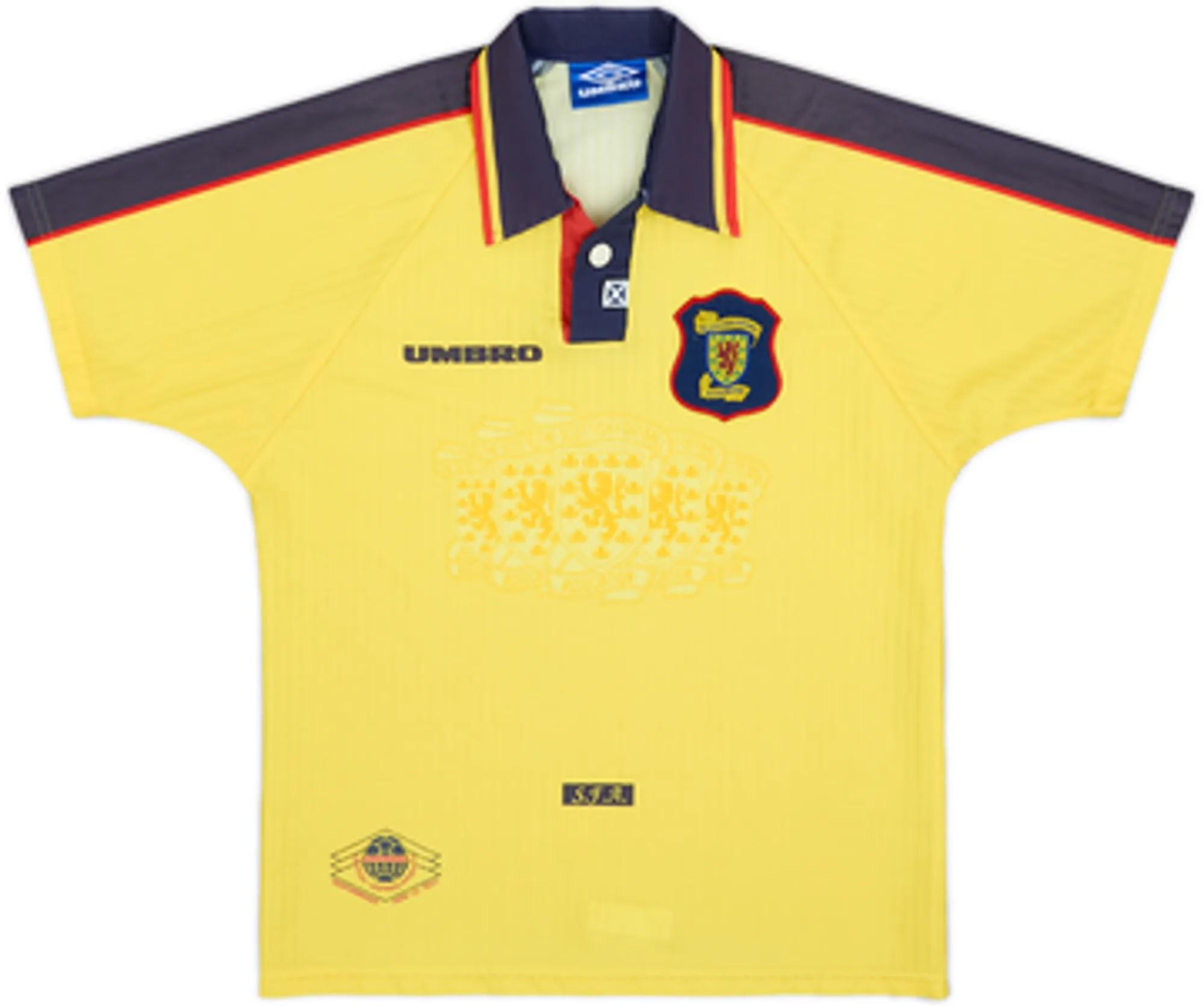 Umbro Scotland Boys SS Away Shirt 1996