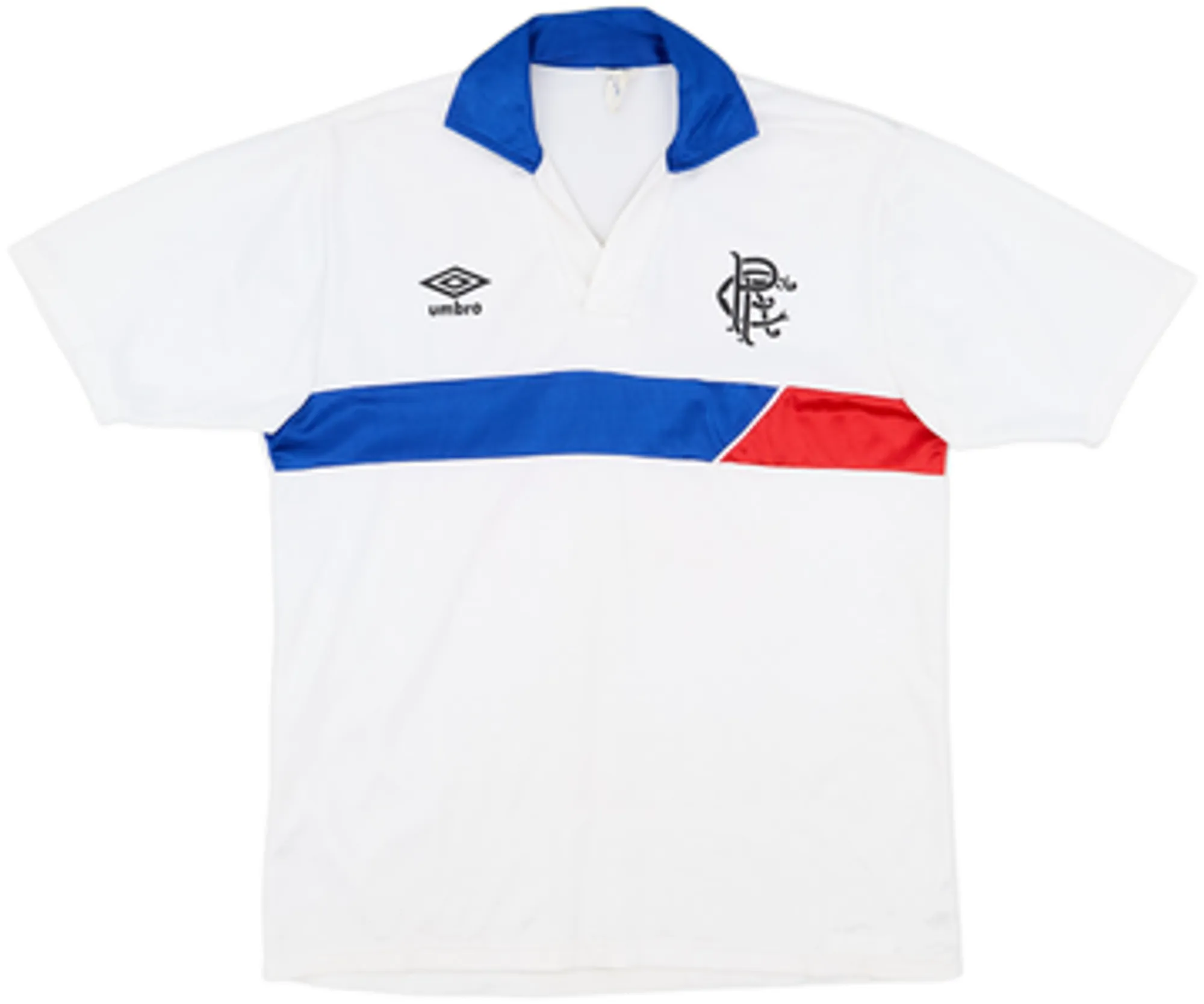 Umbro Rangers Mens SS Away Shirt 1985/87