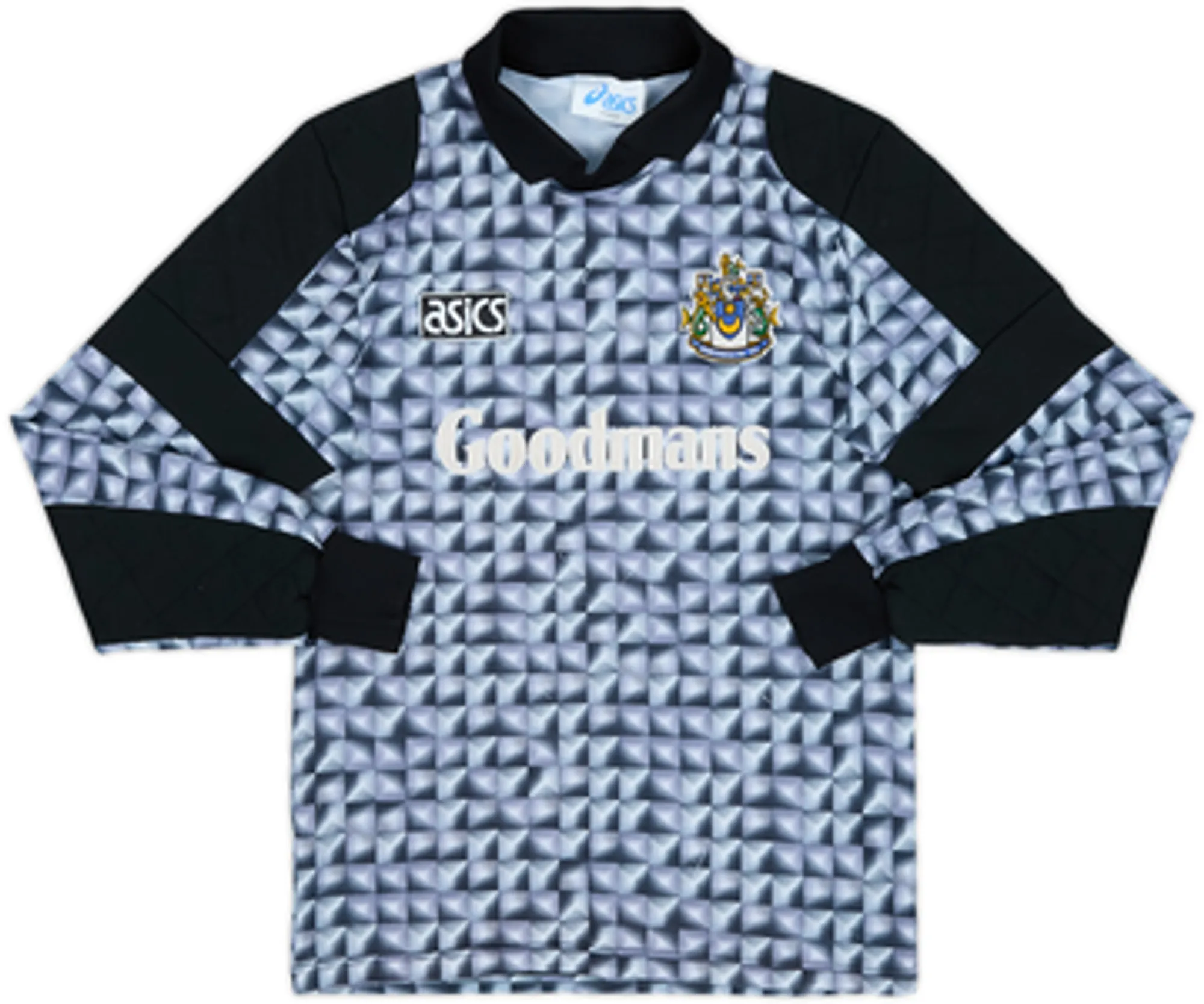 Asics Portsmouth Boys LS Goalkeeper Home Shirt 1994/95