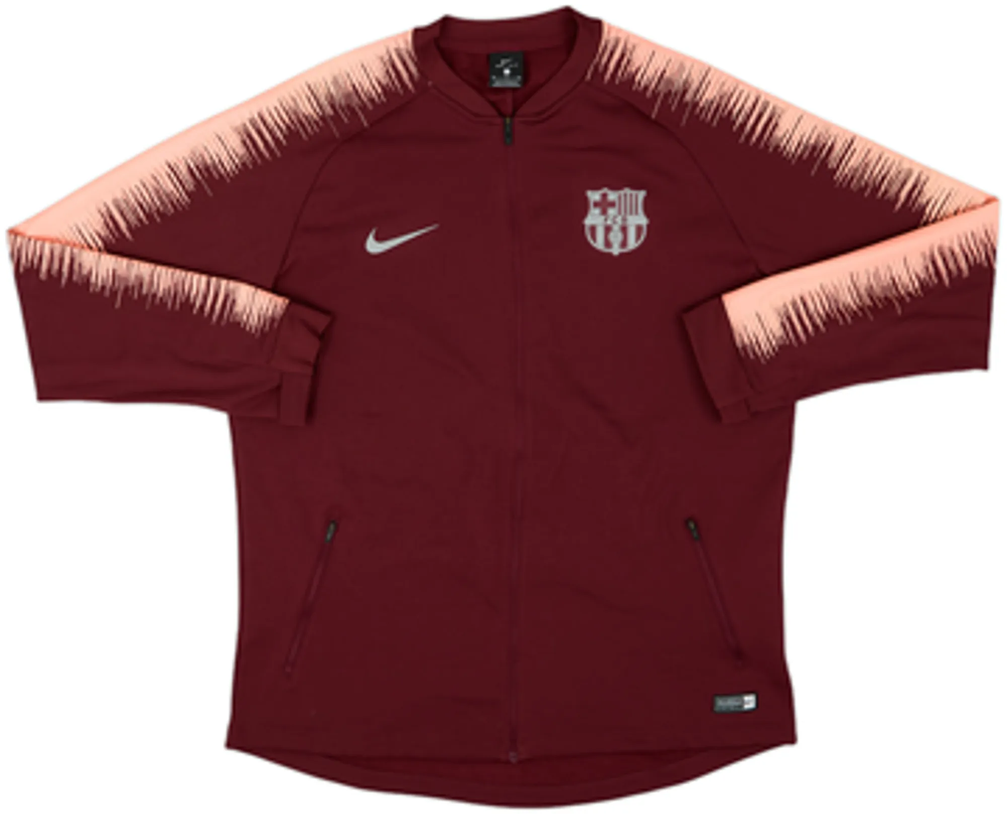 2018-19 Barcelona Nike Track Jacket - 8/10 - (XL)