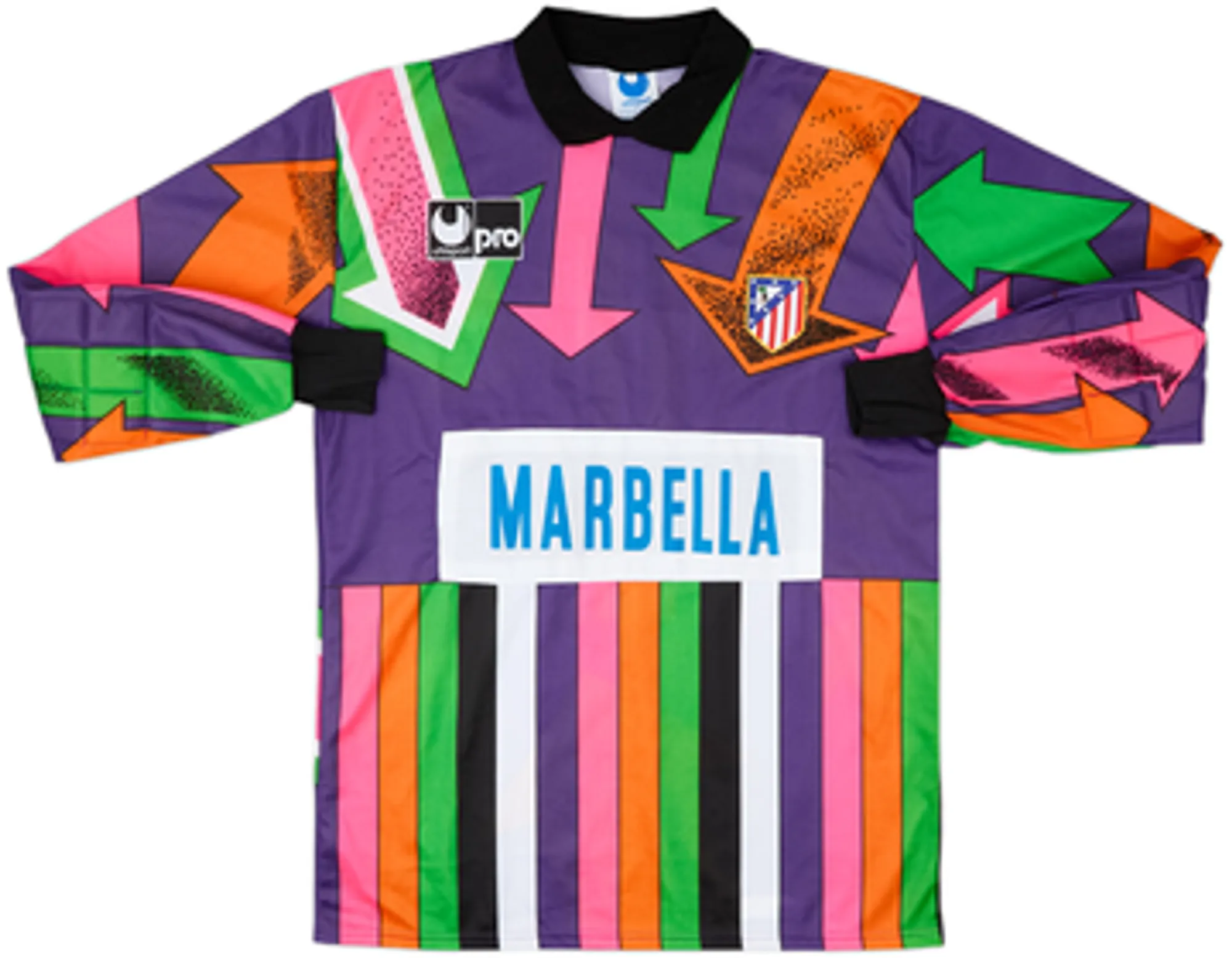 GK Atlético Madrid Mens LS Goalkeeper Home Shirt 1993/94