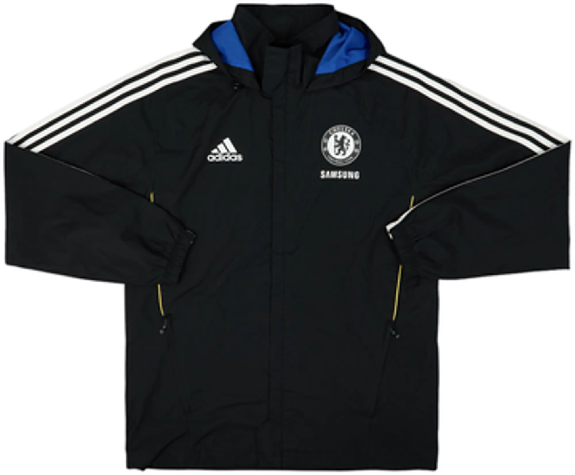 2011-12 Chelsea adidas Hooded Rain Jacket - 8/10 - (M)
