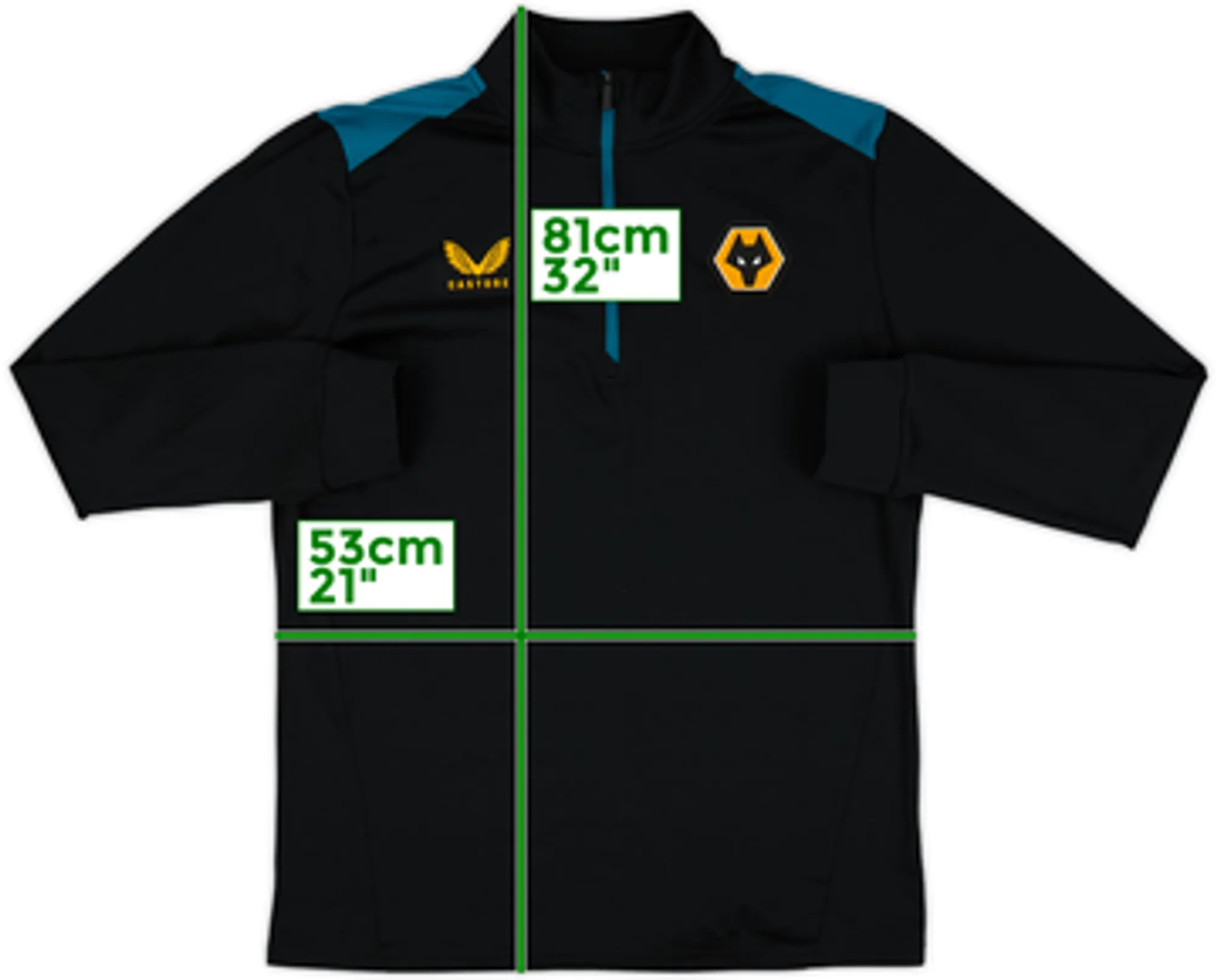 Castore Wolverhampton Wanderers Mens SS Home Shirt 2022/23