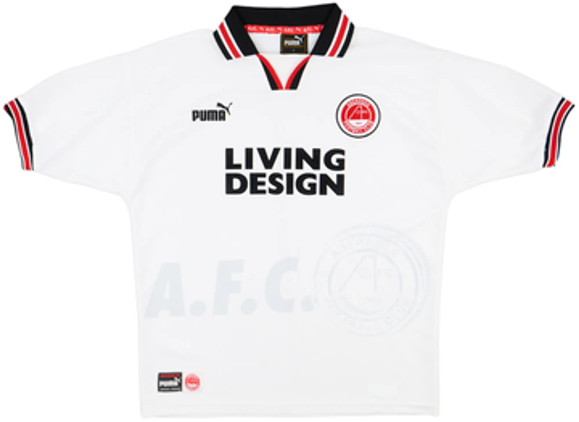 Puma Aberdeen Mens SS Away Shirt 1997/98