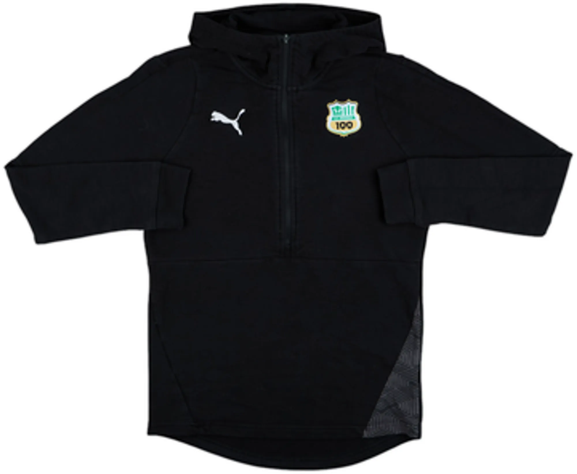 2020-21 Sassuolo Puma 1/2 Zip Hooded Sweat Top - 8/10 - (S)