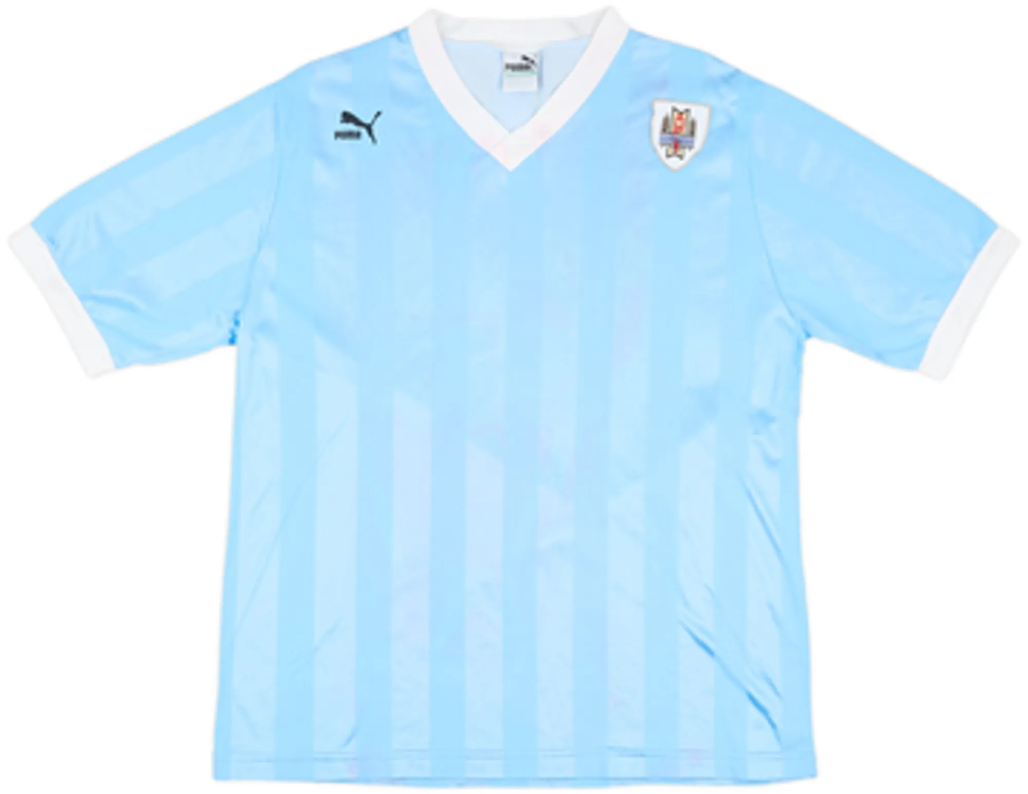 Puma Uruguay Mens SS Home Shirt 1990