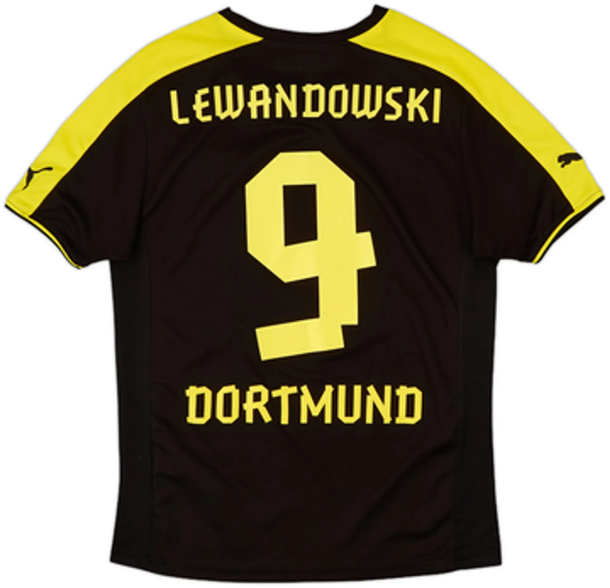 Puma Borussia Dortmund Mens SS Away Shirt 2013/14