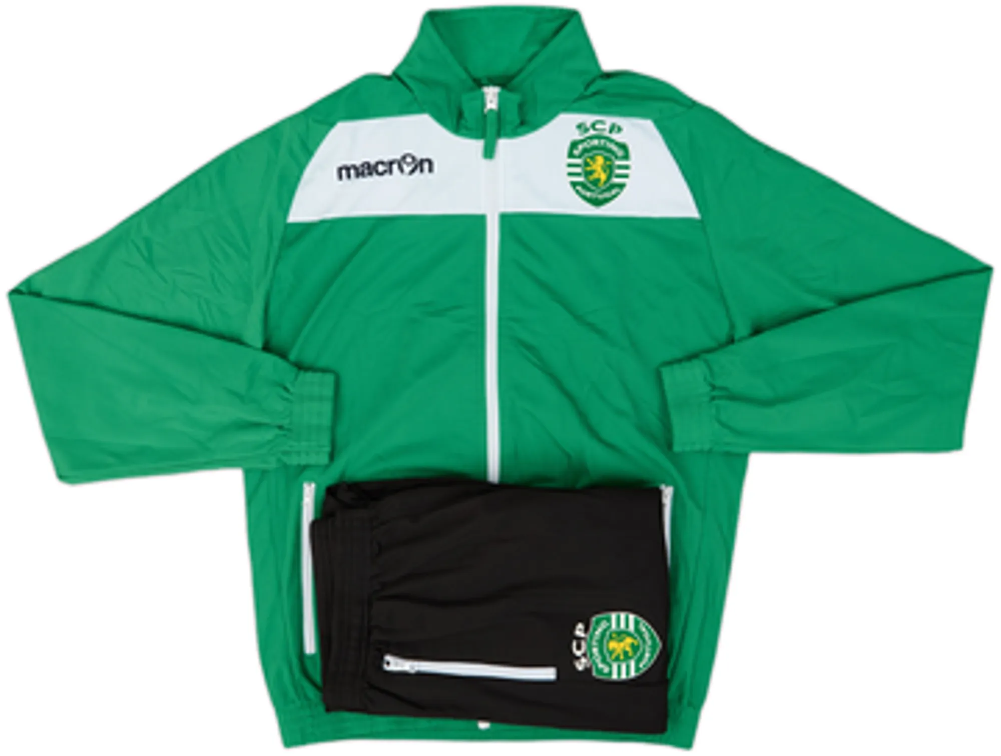 2016-17 Sporting CP Macron Tracksuit - 7/10 - (L)