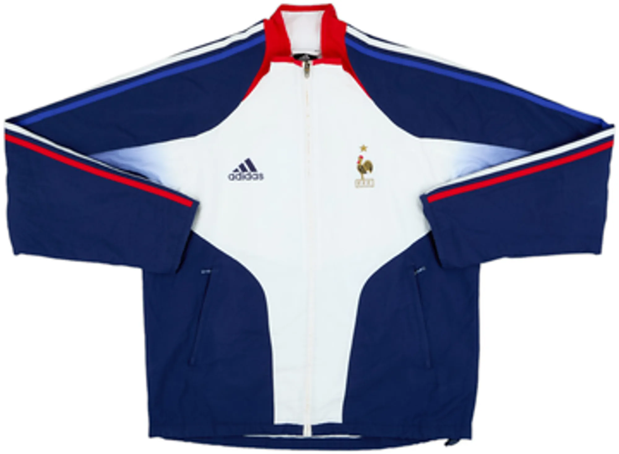 2004-06 France adidas Track Jacket - 7/10 - (M/L)
