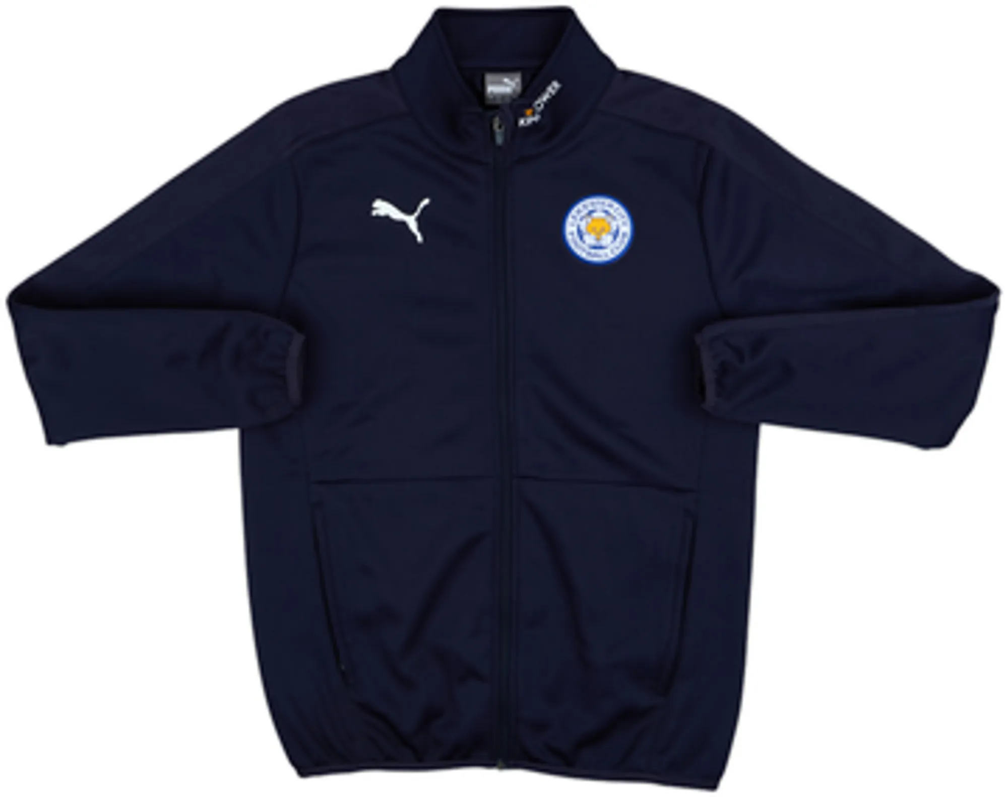 2015-16 Leicester City Puma Track Jacket - 9/10 - (S)