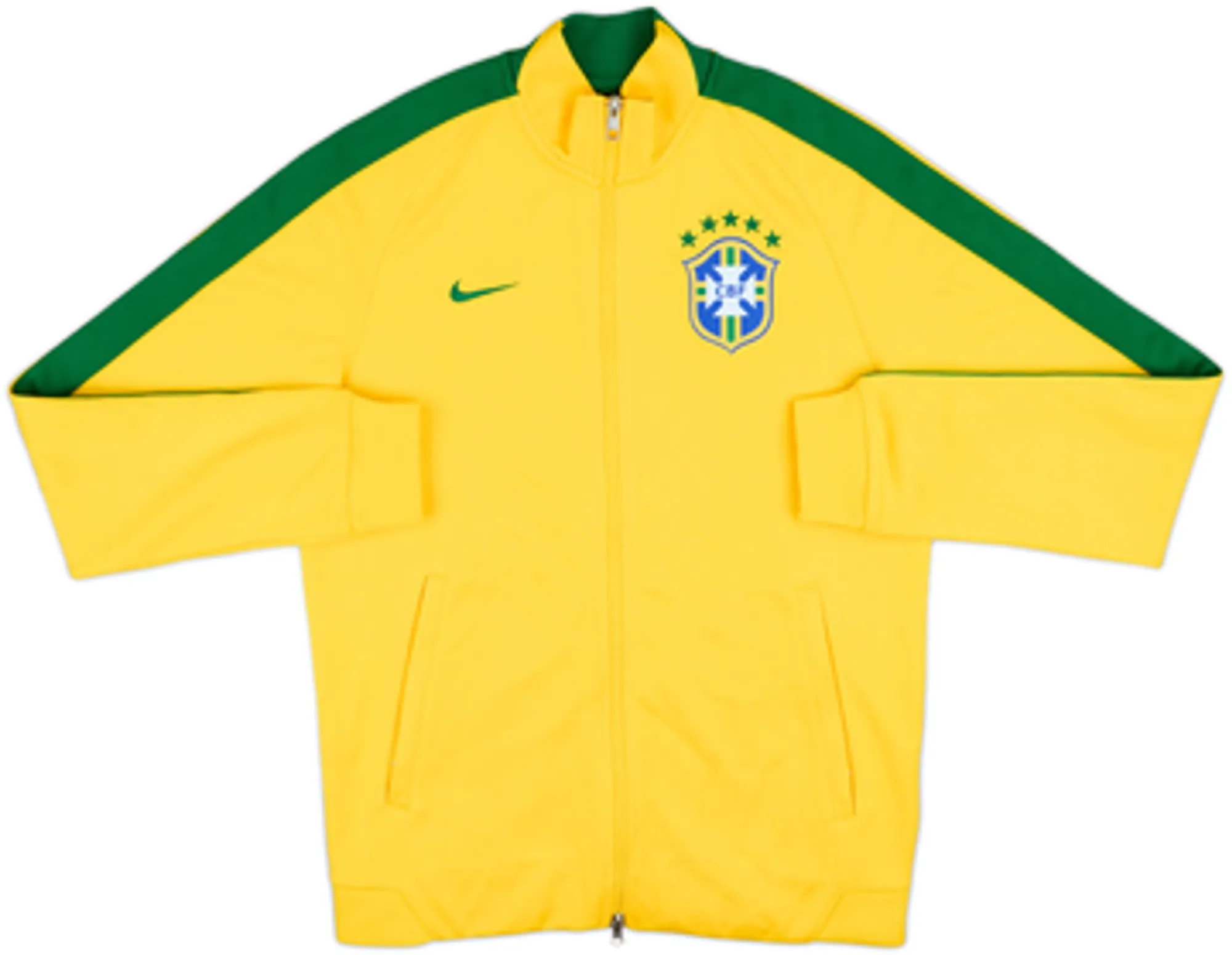 2014-16 Brazil Nike Track Jacket - 8/10 - (S)