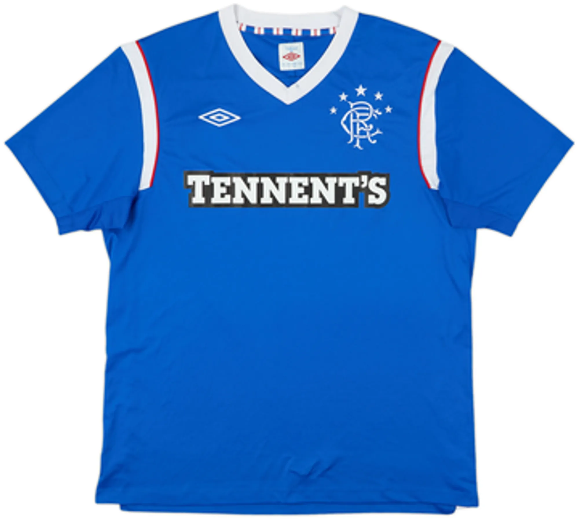 Umbro Rangers Mens SS Home Shirt 2010/11