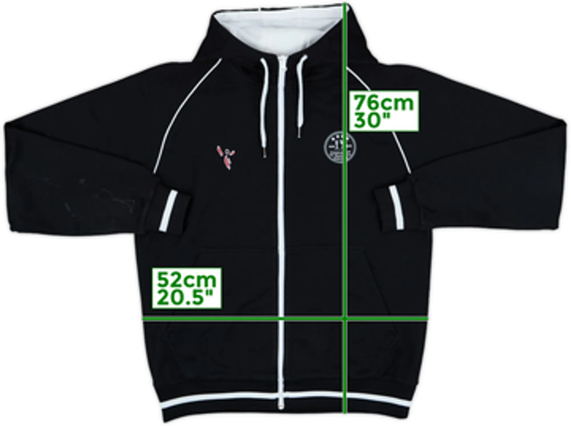 2008-09 Athletic Bilbao 'Copa Del Rey Final' Hooded Sweat Top - 8/10 - (M)