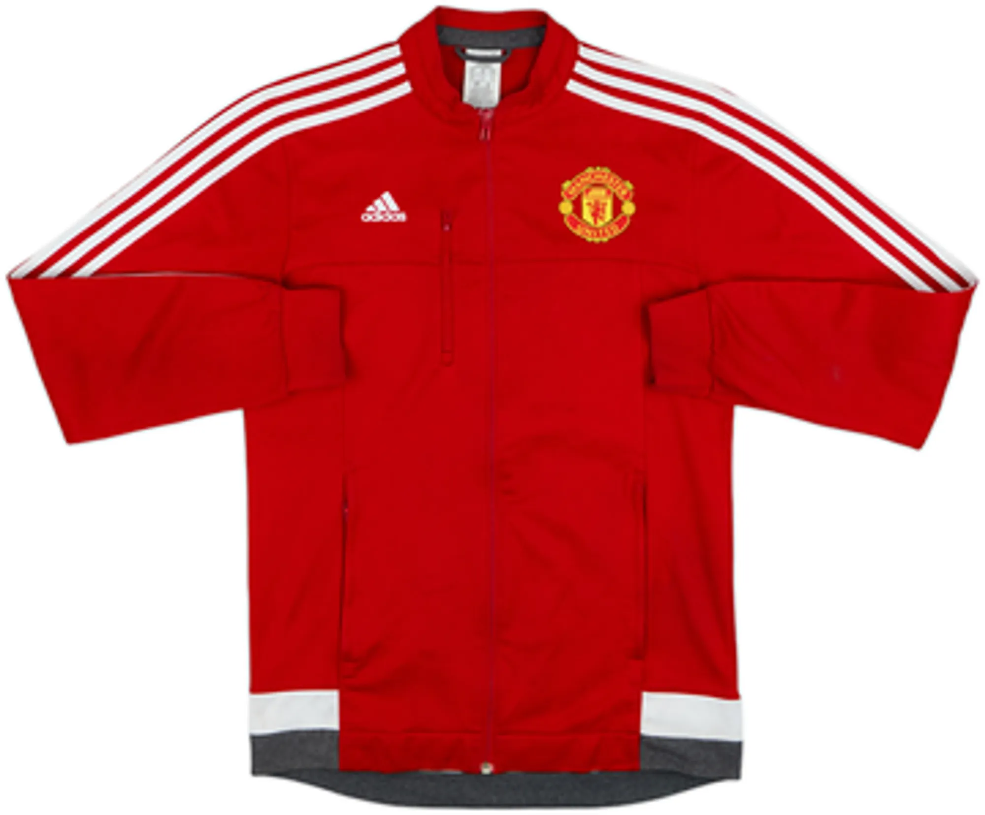 2015-16 Manchester United adidas Track Jacket - 7/10 - (S)