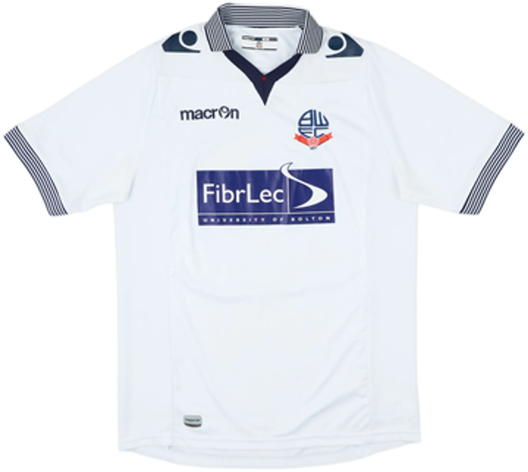 Macron Bolton Wanderers Mens SS Home Shirt 2014/15