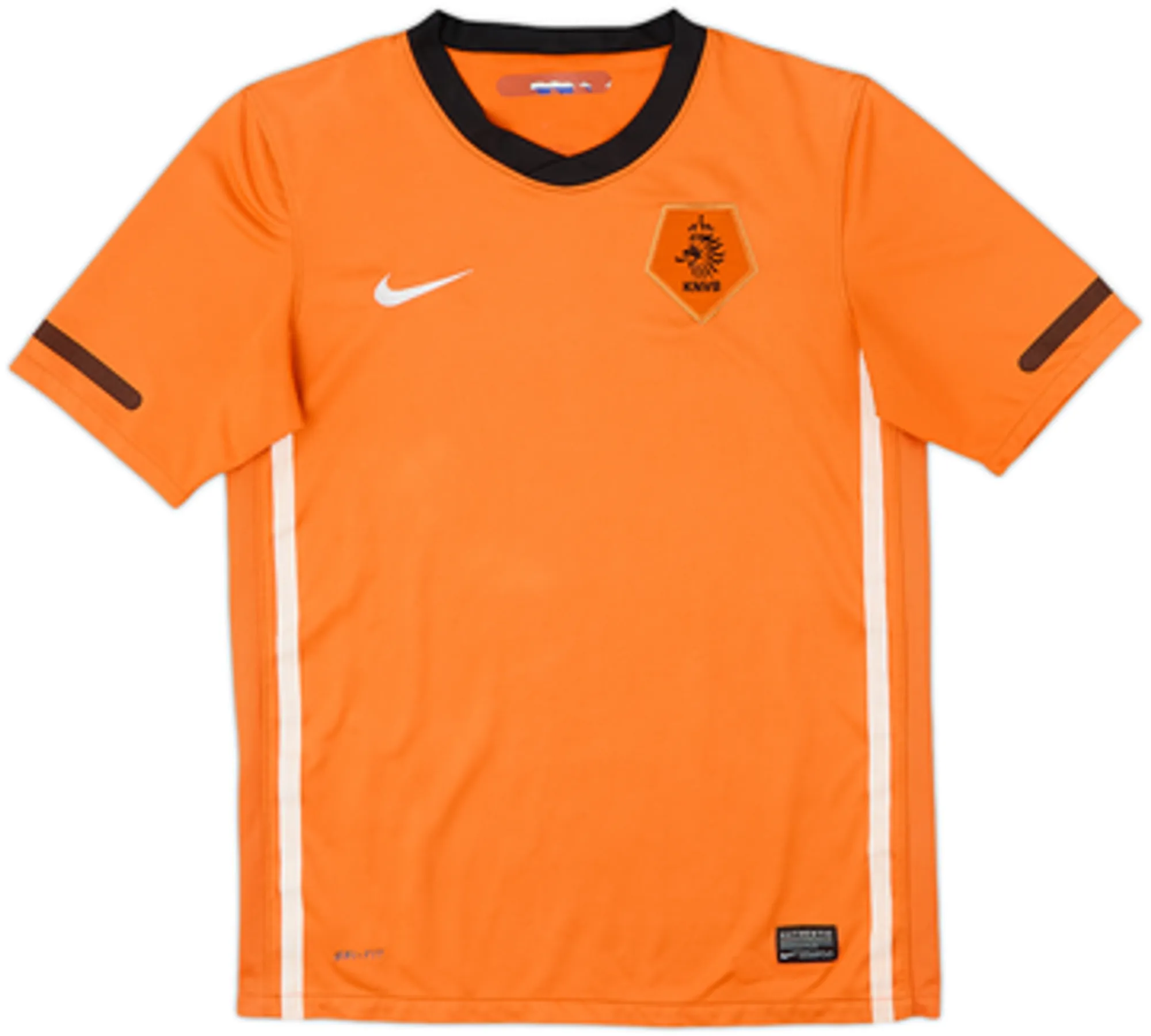 Nike Netherlands Boys SS Home Shirt 2010