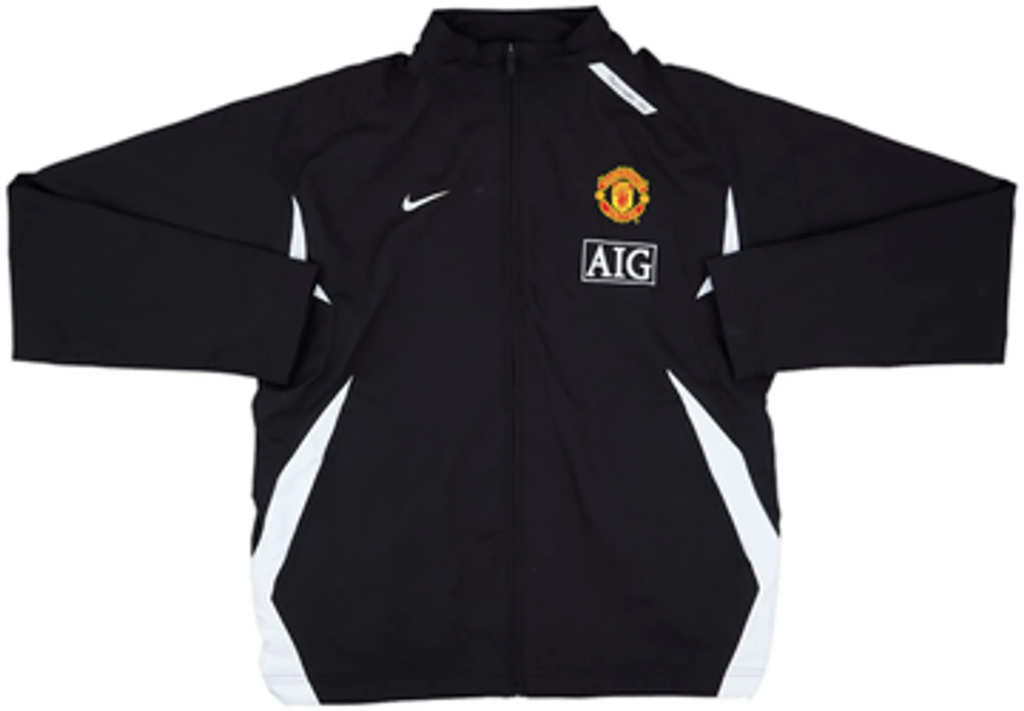 2007-08 Manchester United Nike Track Jacket - 7/10 - (L)