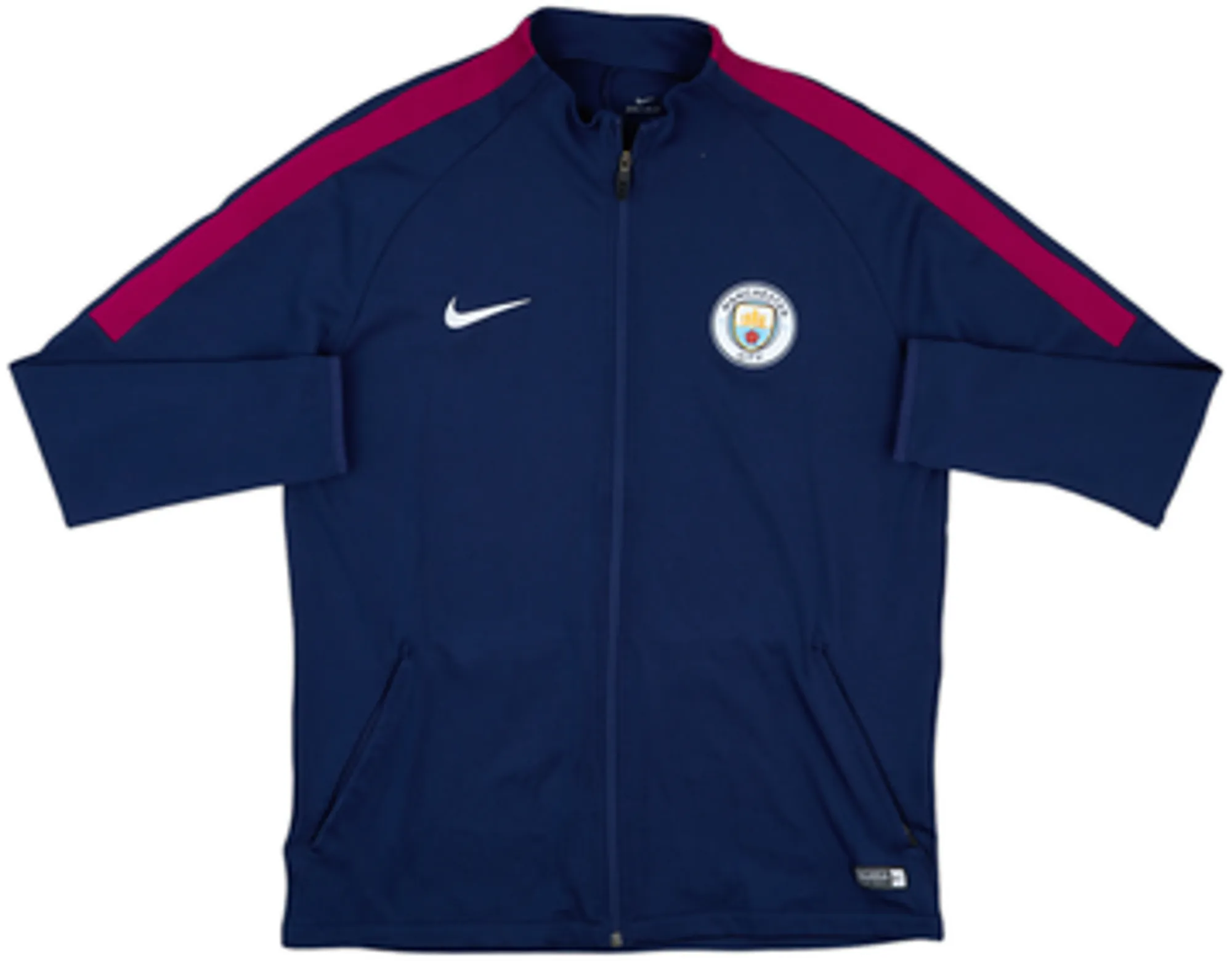 2017-18 Manchester City Nike Track Jacket - 9/10 - (L)