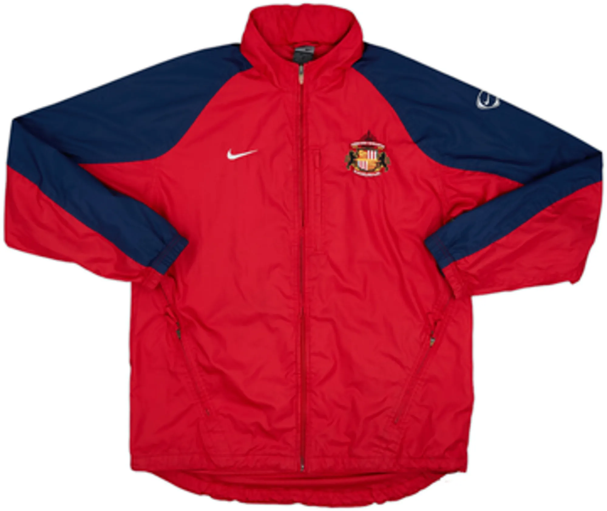2003-04 Sunderland Nike Hooded Rain Jacket - 9/10 - (L)