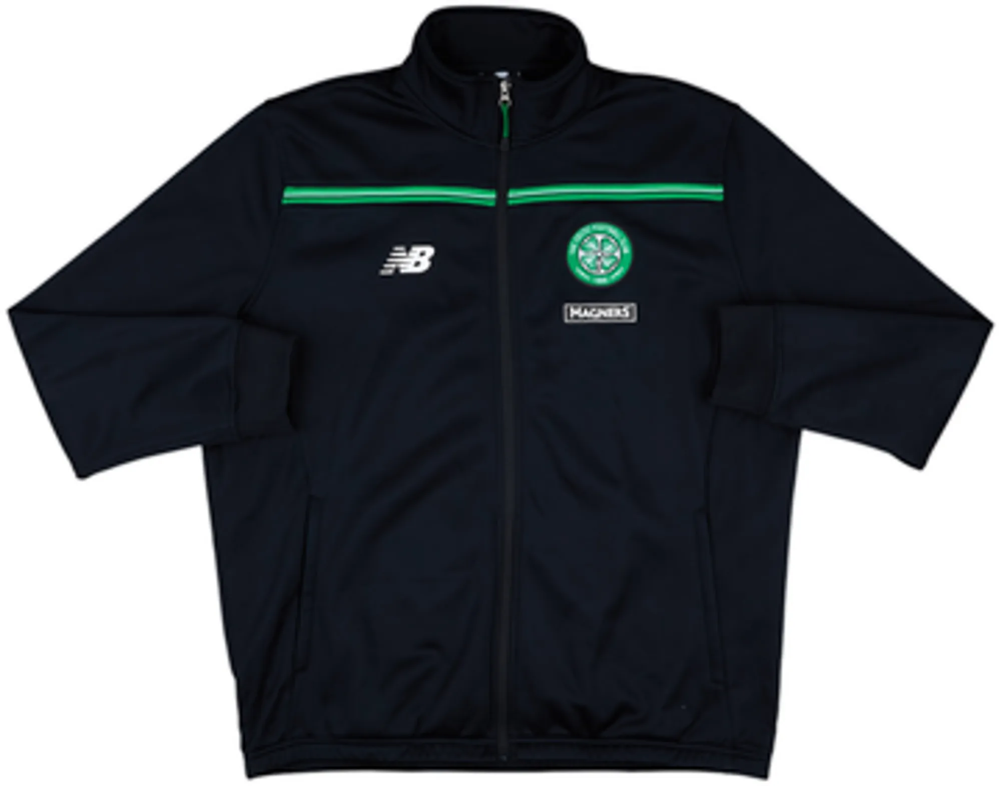2015-16 Celtic New Balance Track Jacket - 7/10 - (XL)