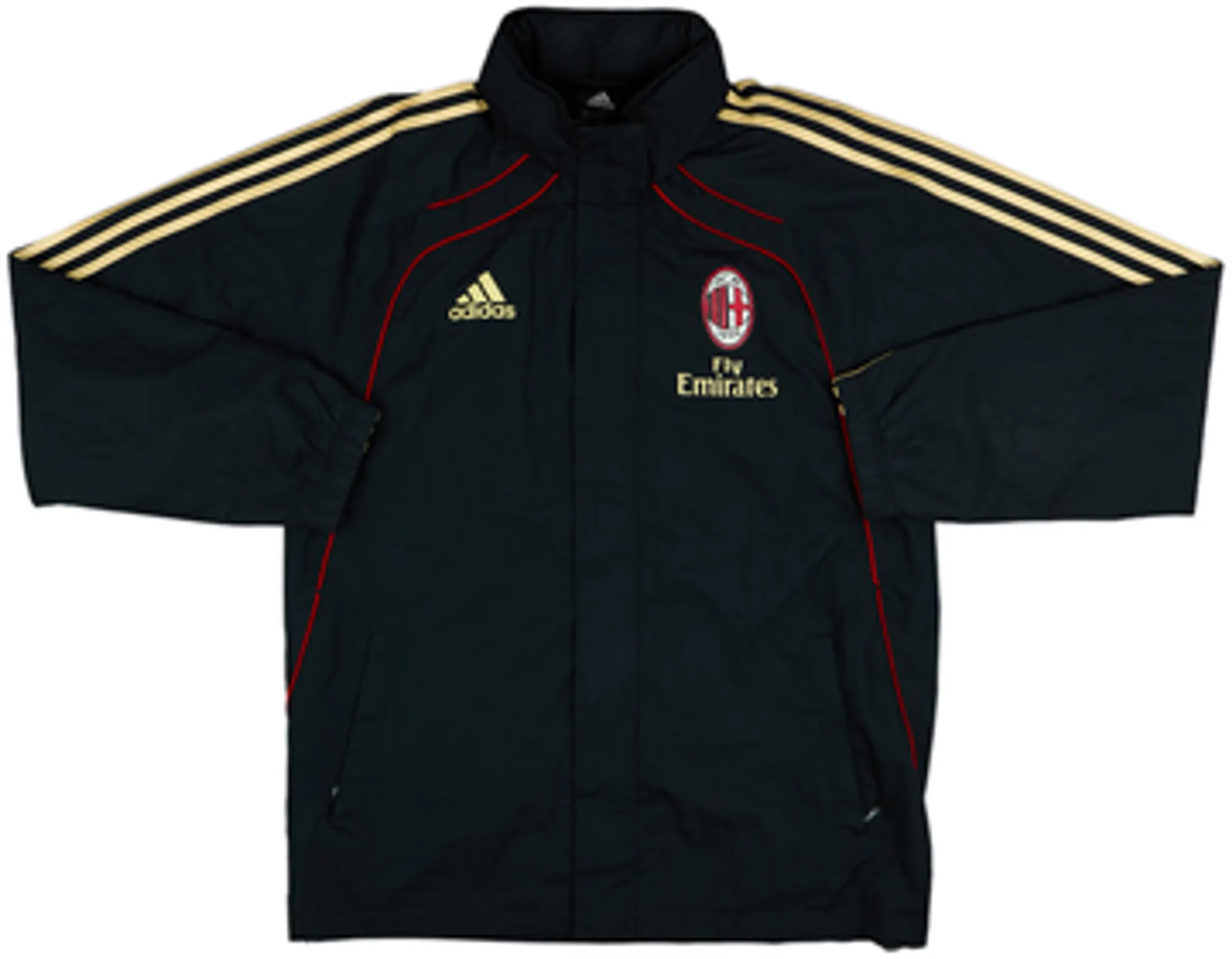 adidas AC Milan Mens SS Home Shirt 2010/11