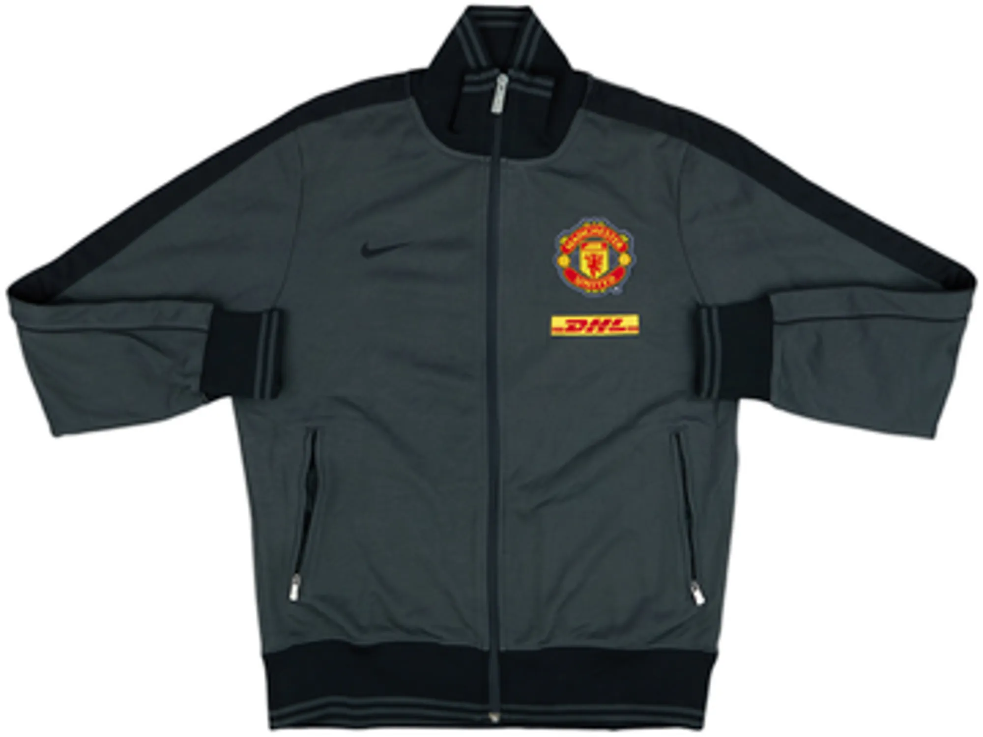 2012-13 Manchester United Nike N98 Track Jacket - 8/10 - (L)