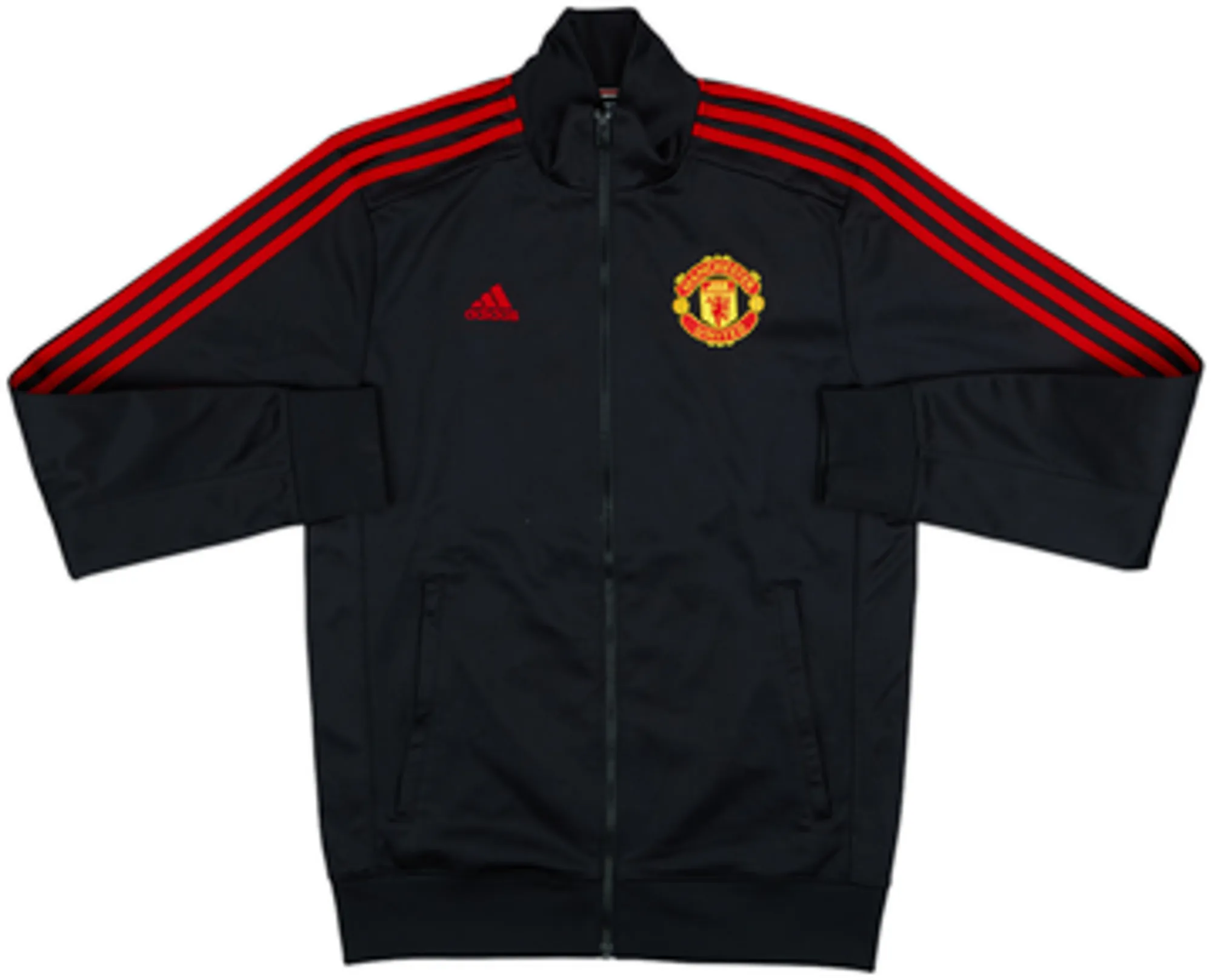2015-16 Manchester United adidas Track Jacket - 8/10 - (S)