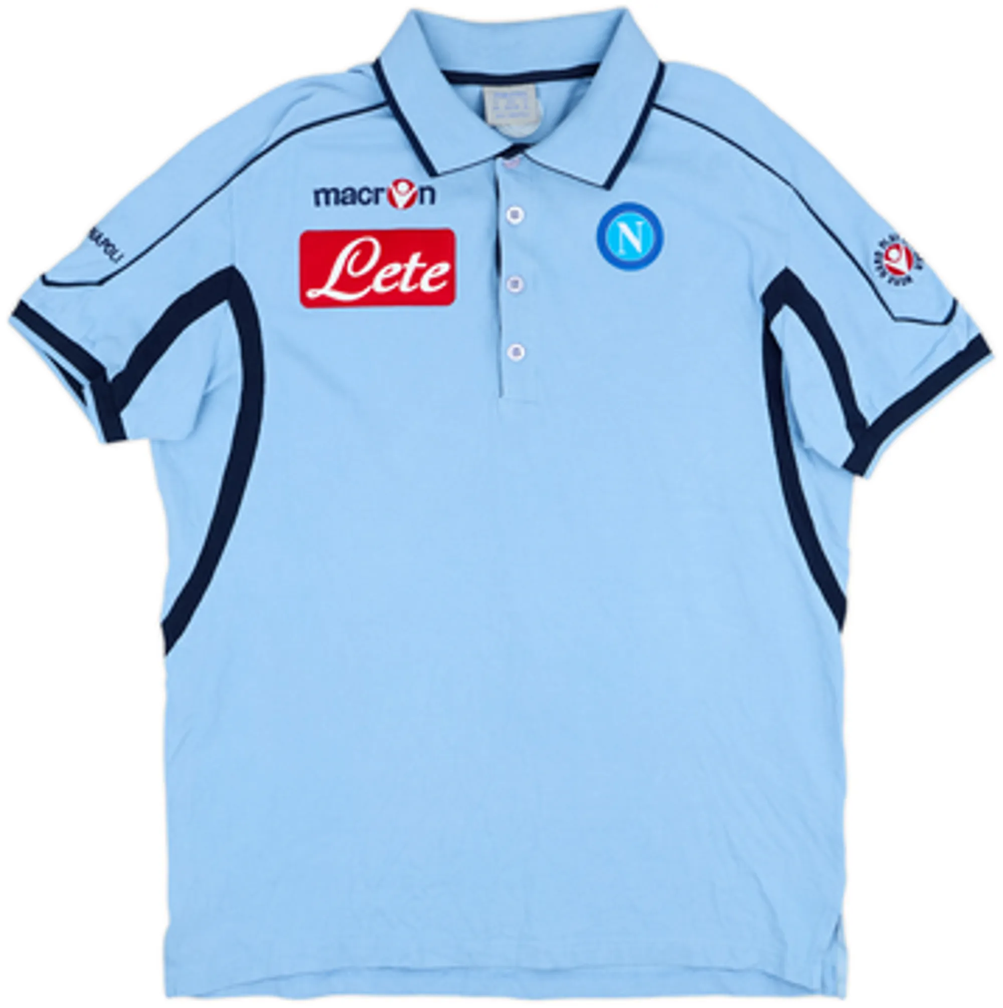 2009-10 Napoli Macron Polo Shirt - 8/10 - (XXL)