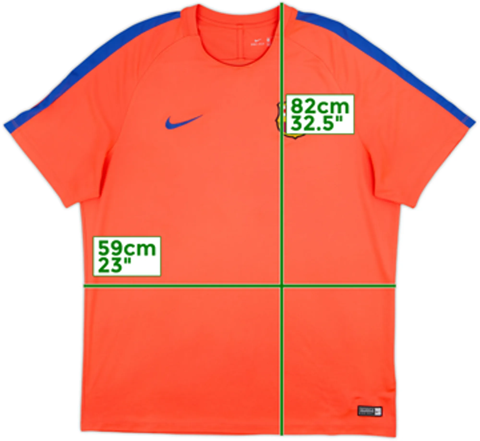 Nike Barcelona Mens SS Home Shirt 2016/17