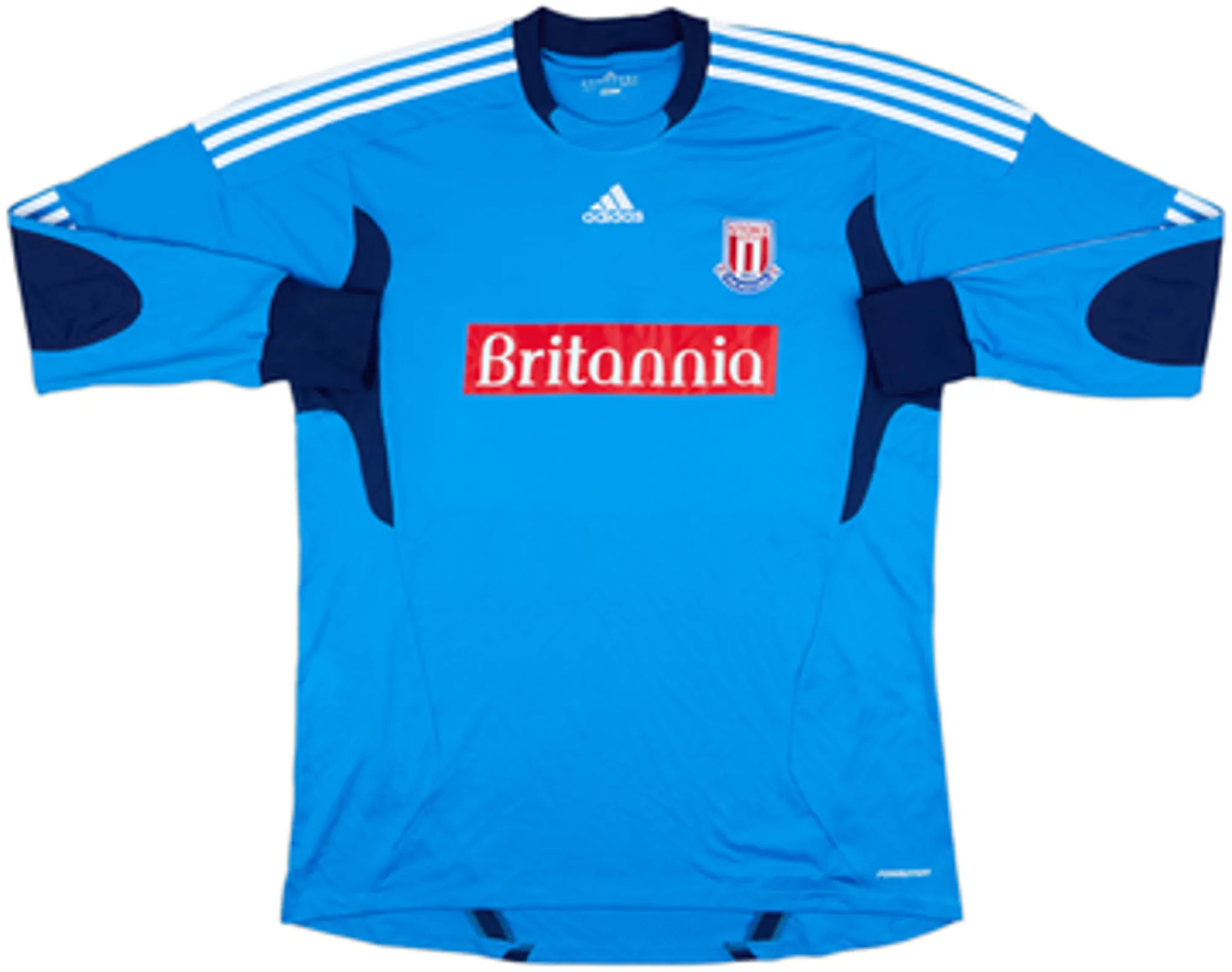 adidas Stoke City Mens LS Goalkeeper Home Shirt 2011/12