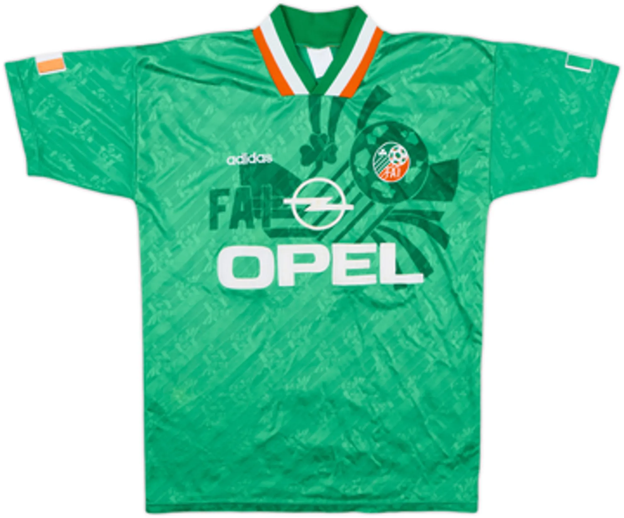 adidas Republic of Ireland Mens SS Home Shirt 1994