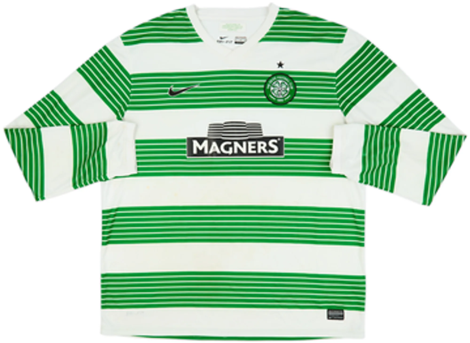 Nike Celtic Mens LS Home Shirt 2013/15
