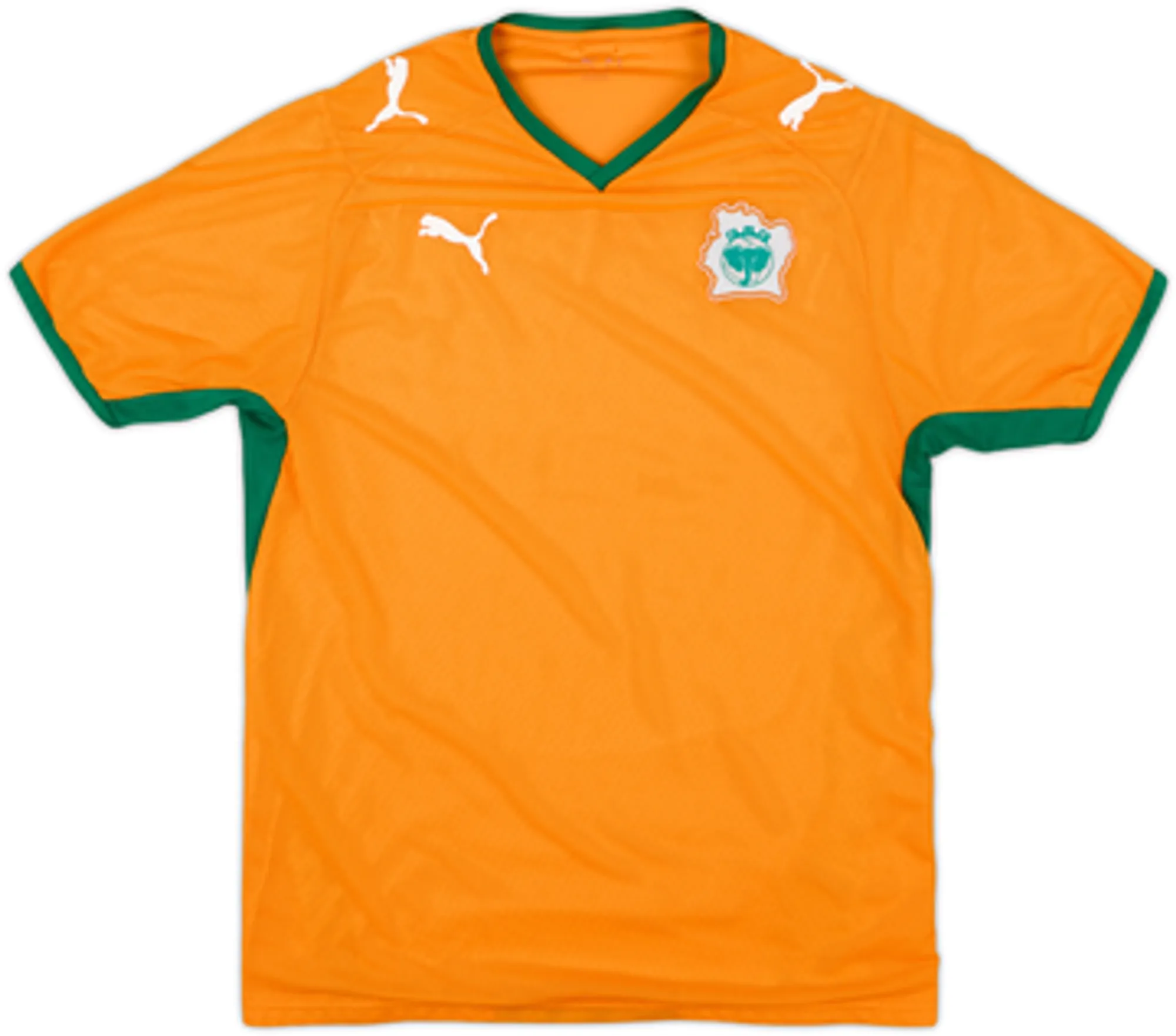Puma Ivory Coast Mens SS Home Shirt 2008