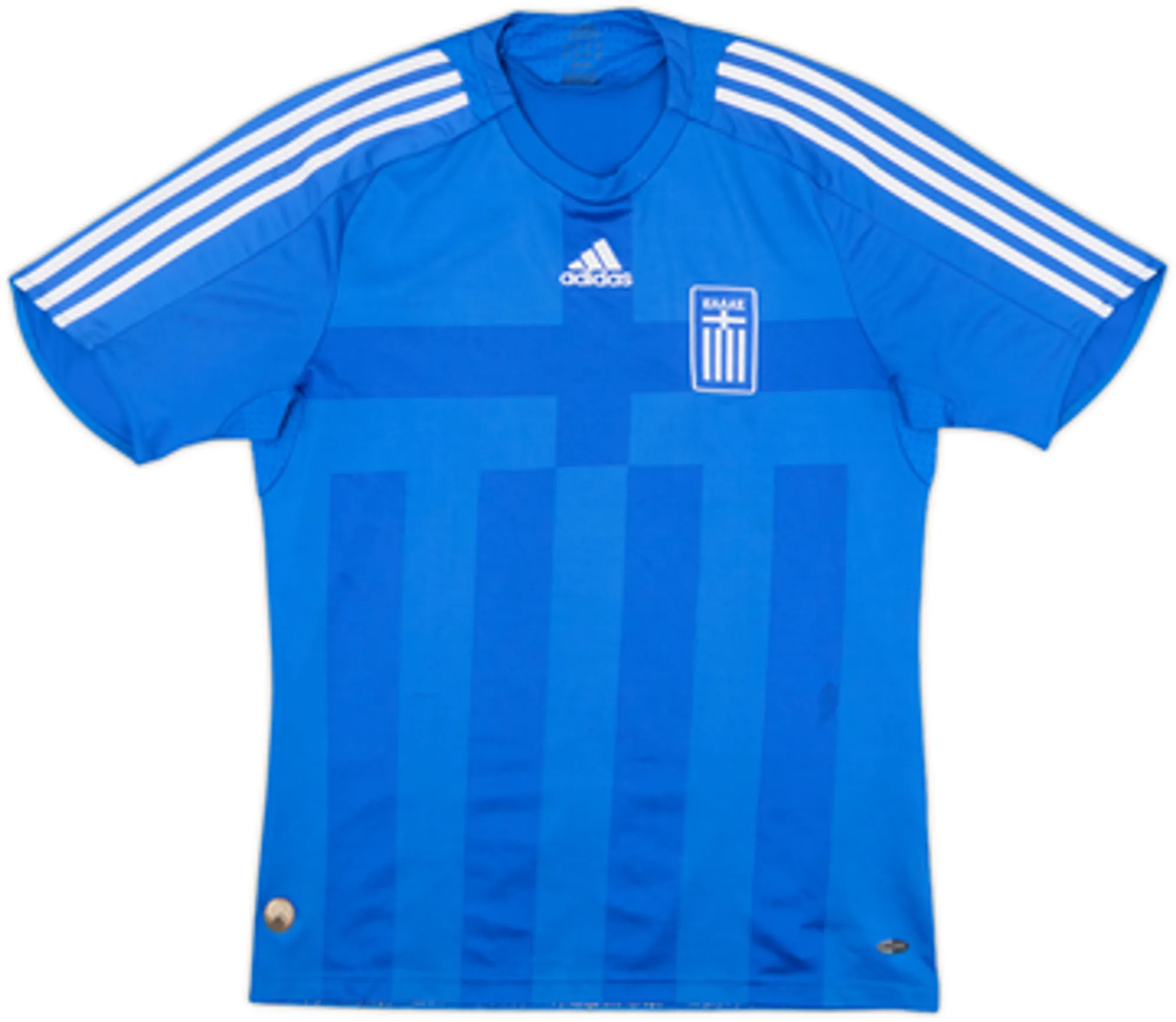 adidas Greece Mens SS Home Shirt 2008